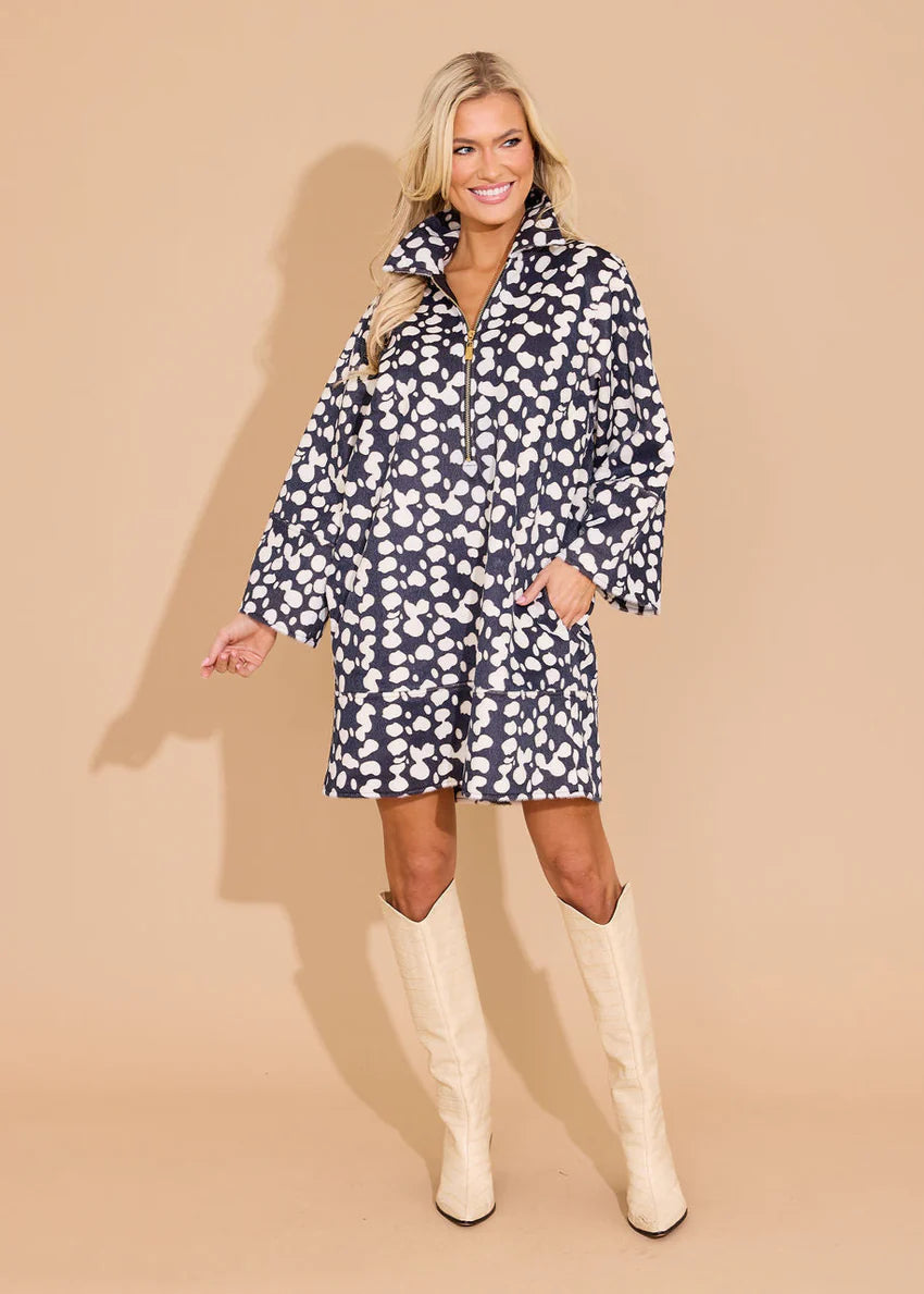 Dakota Stingray Mini Fur Dress