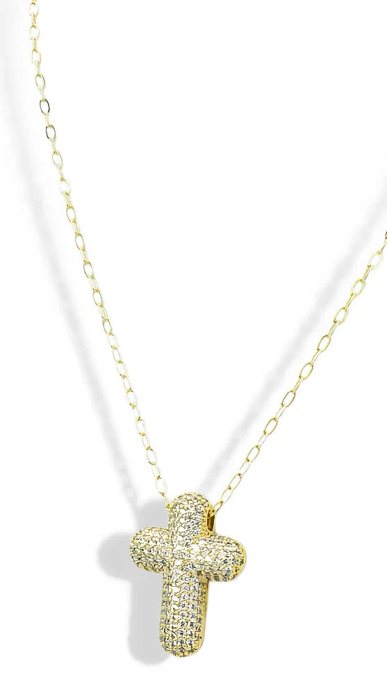 Faithful Glow Cross Necklace