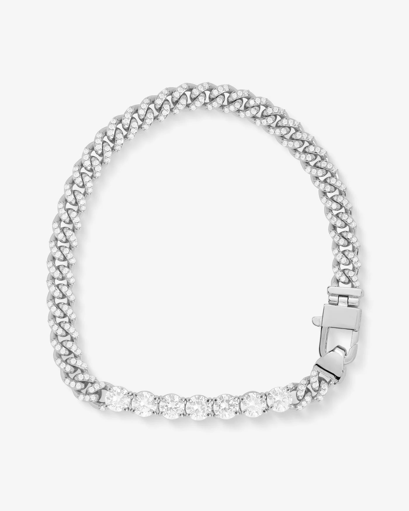 Pave Julian Loves Diamonds Bracelet