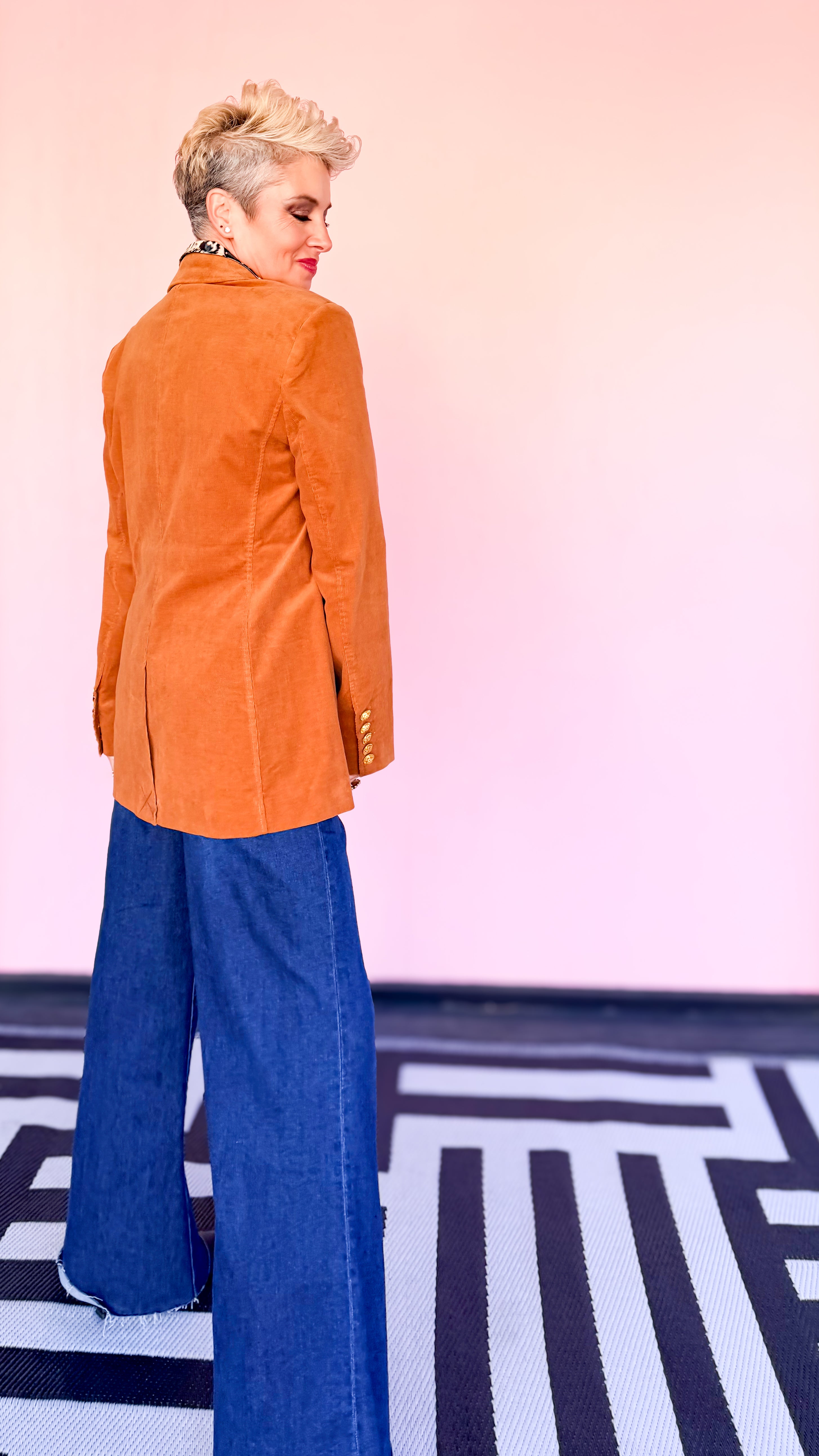 Goldie Cord Jacket/Brown