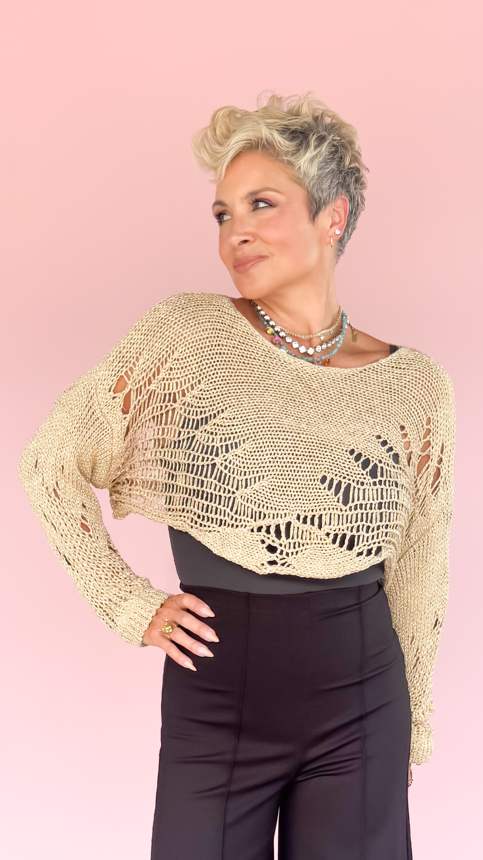 Berkley Crop Sweater
