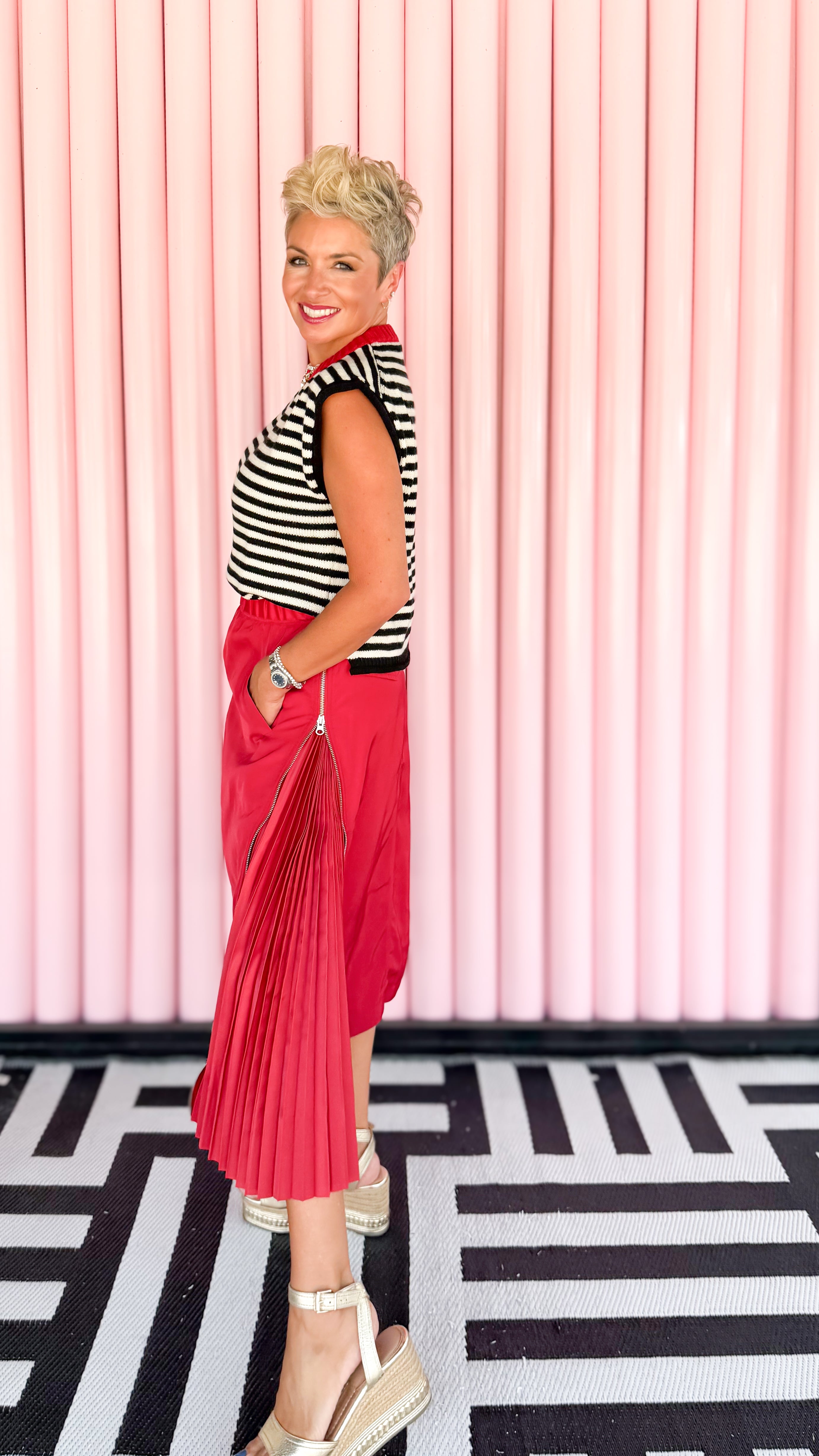 Khloe Side Zip Skirt