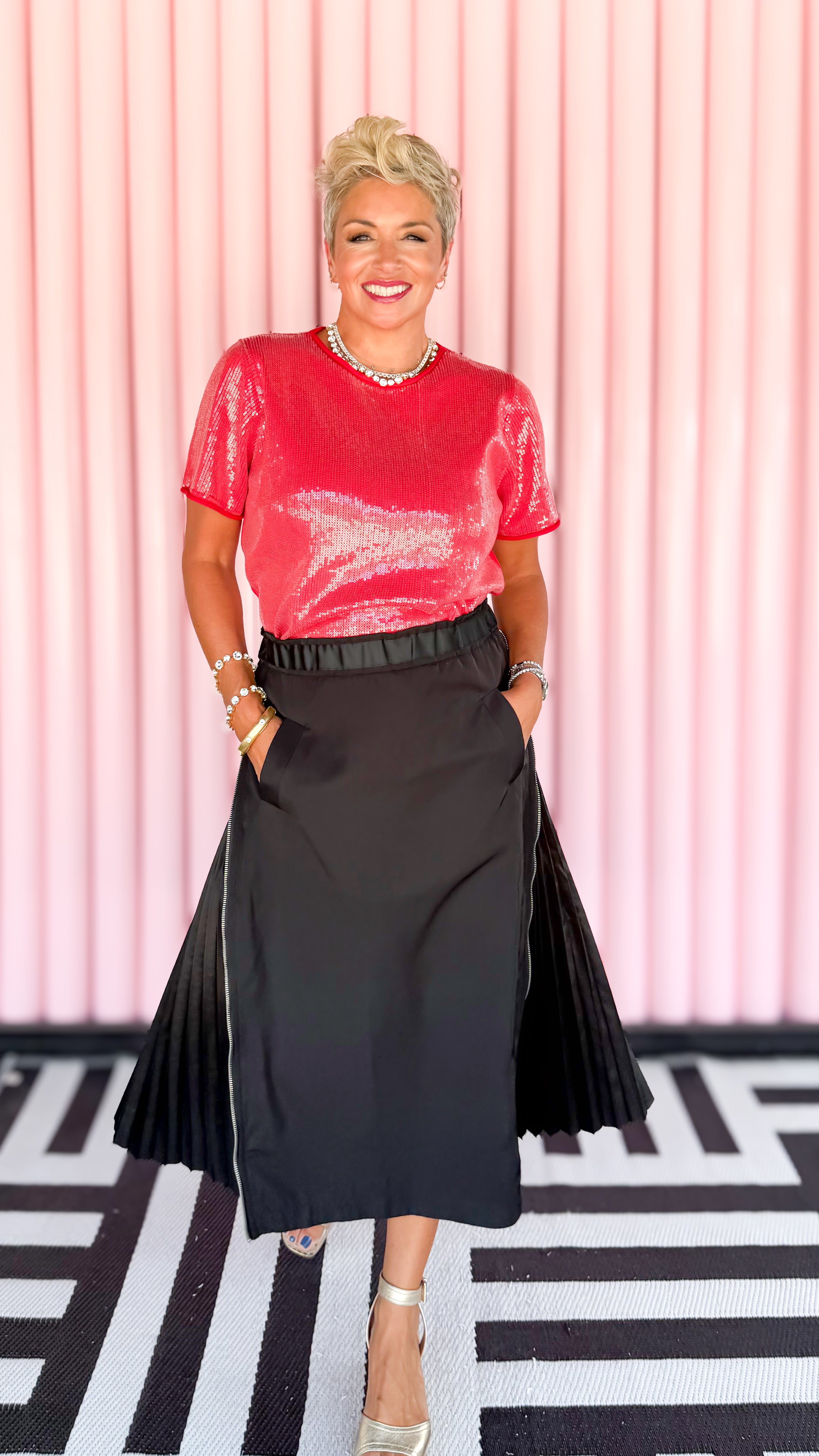 Khloe Side Zip Skirt