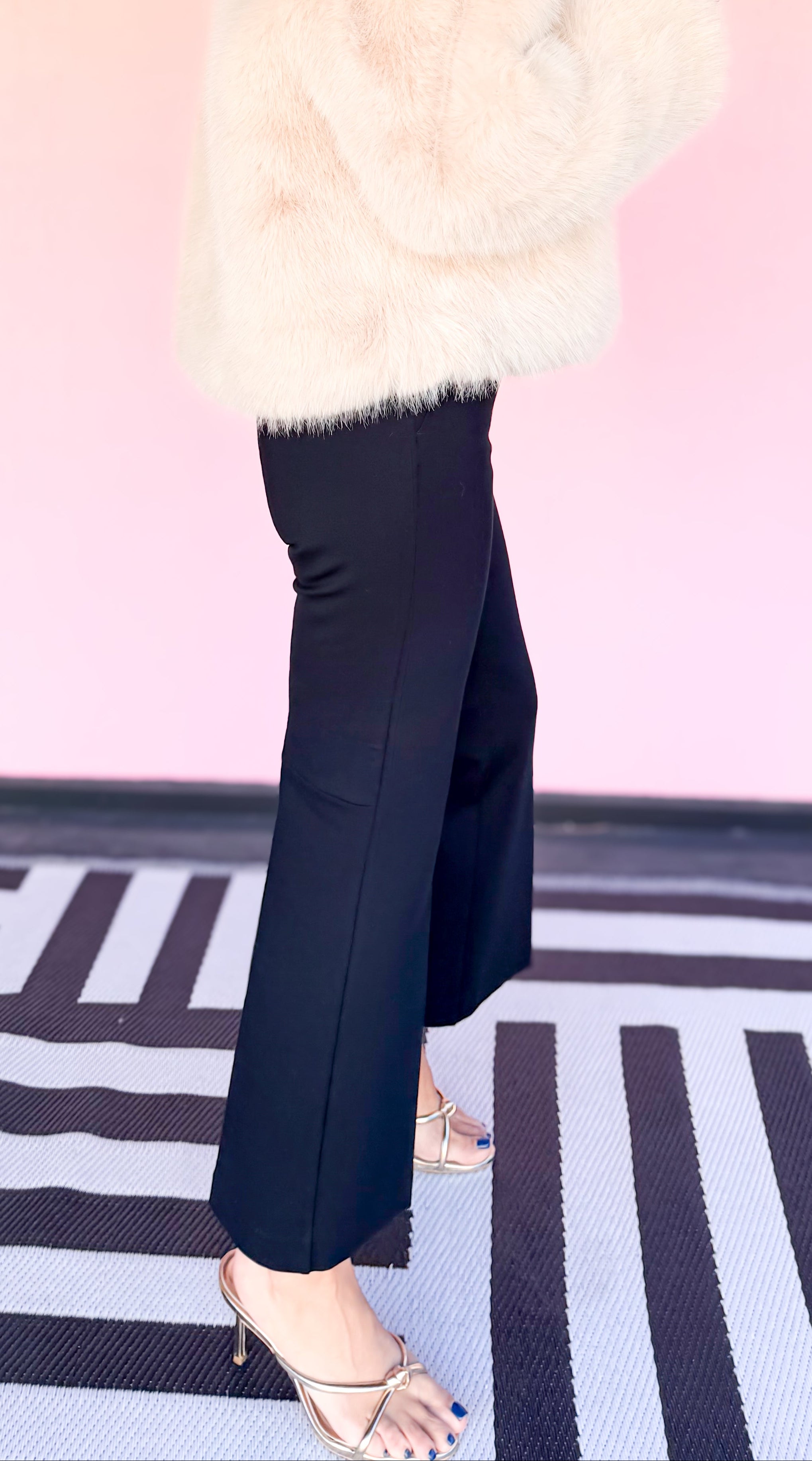 Ponte Kick Flare Pant/Black