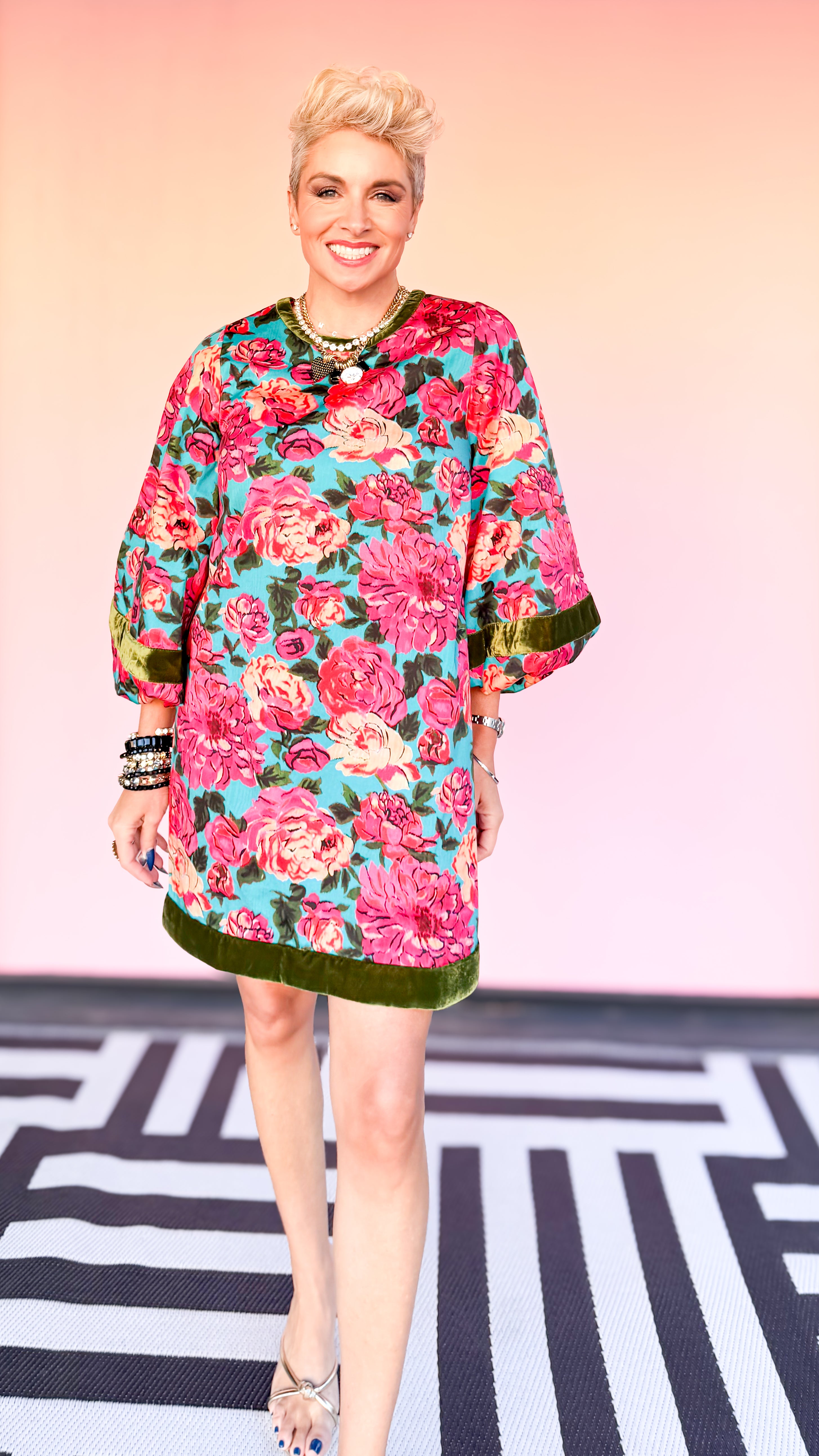 London Dress/Vintage Roses