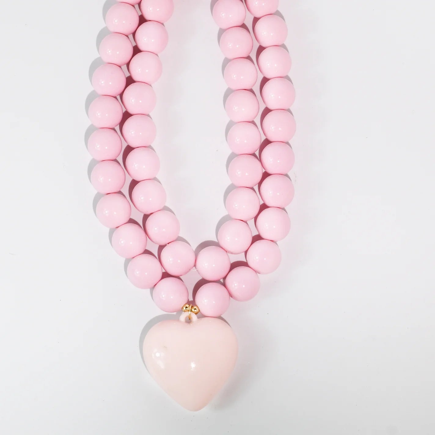 You Have My Heart Necklace/Pink