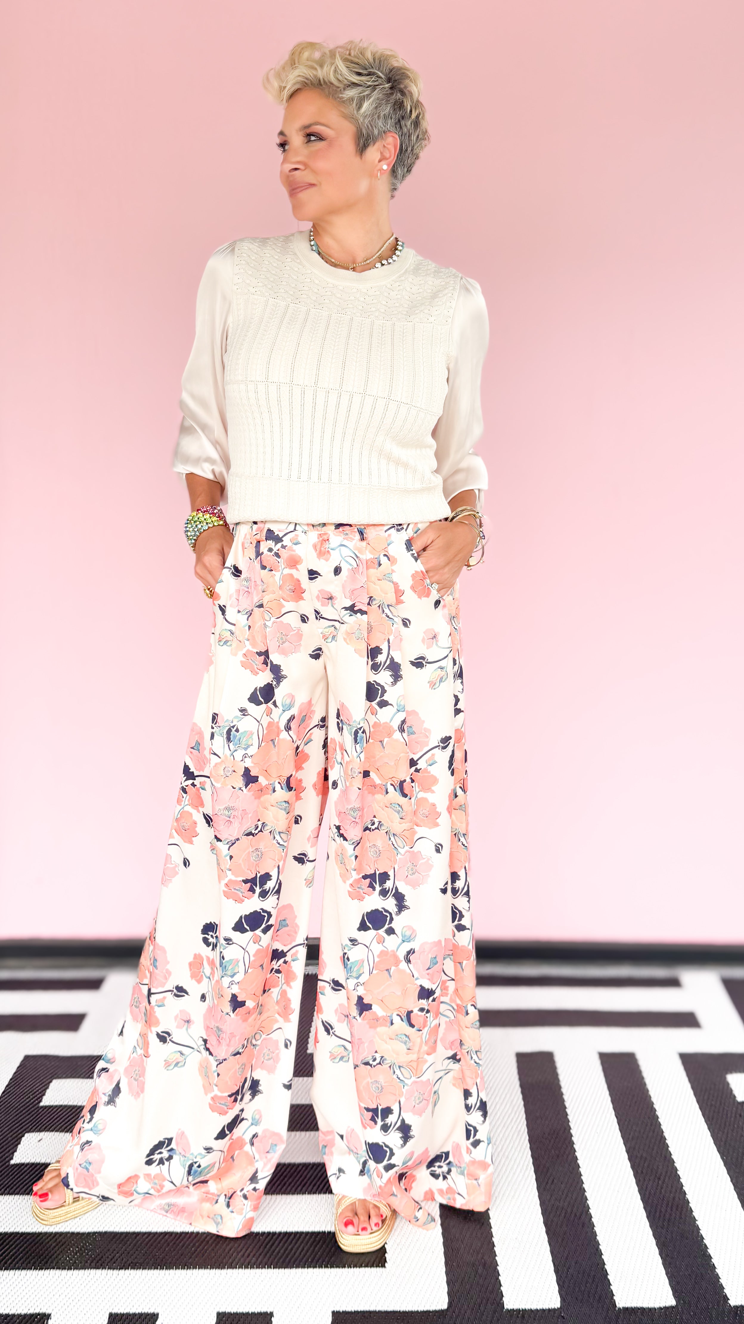 Bold Floral Pant