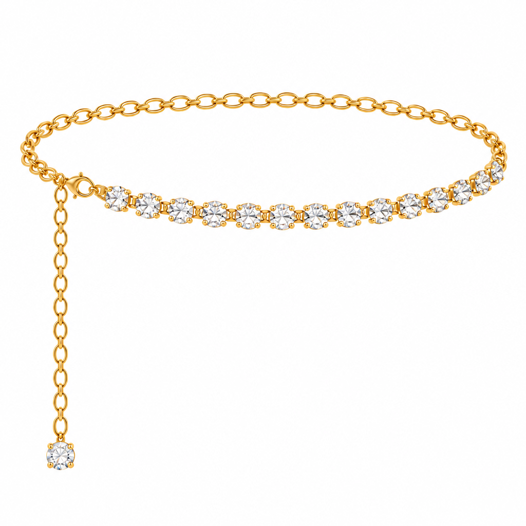 Jeweled Chain Belt