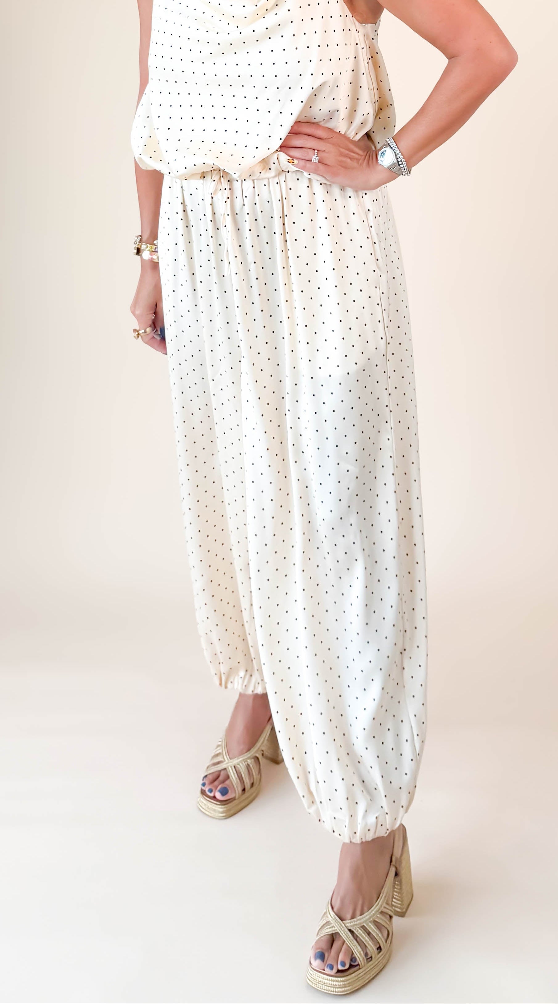 Cornelia Balloon Pants/Ivory