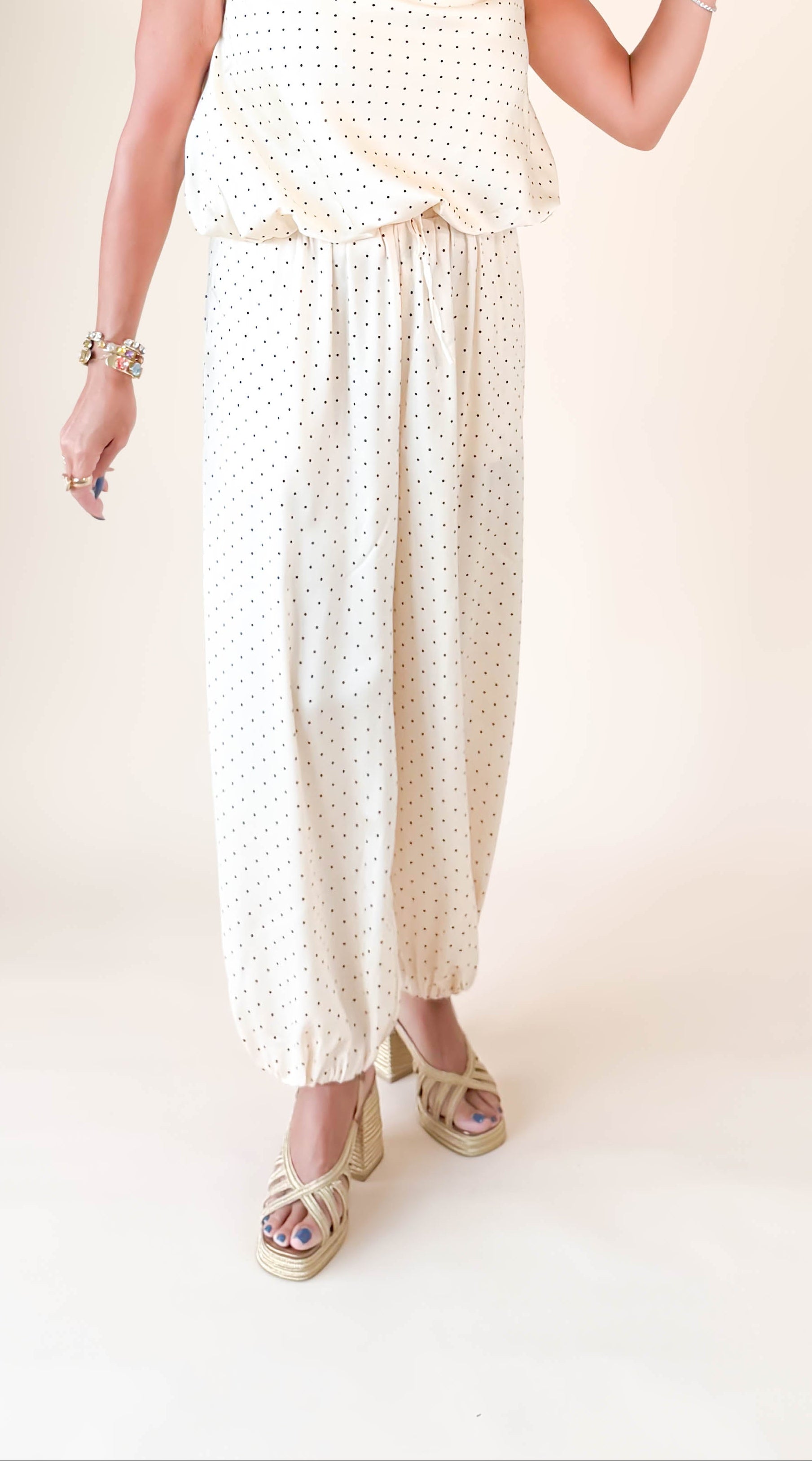 Cornelia Balloon Pants/Ivory