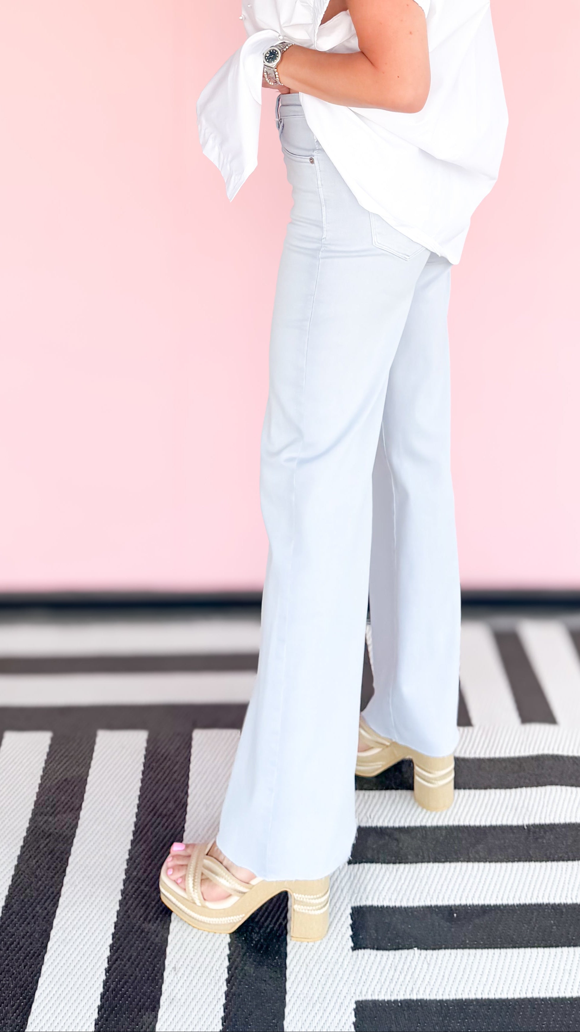 Fiona High Rise Jeans/Skyway - The BLVD