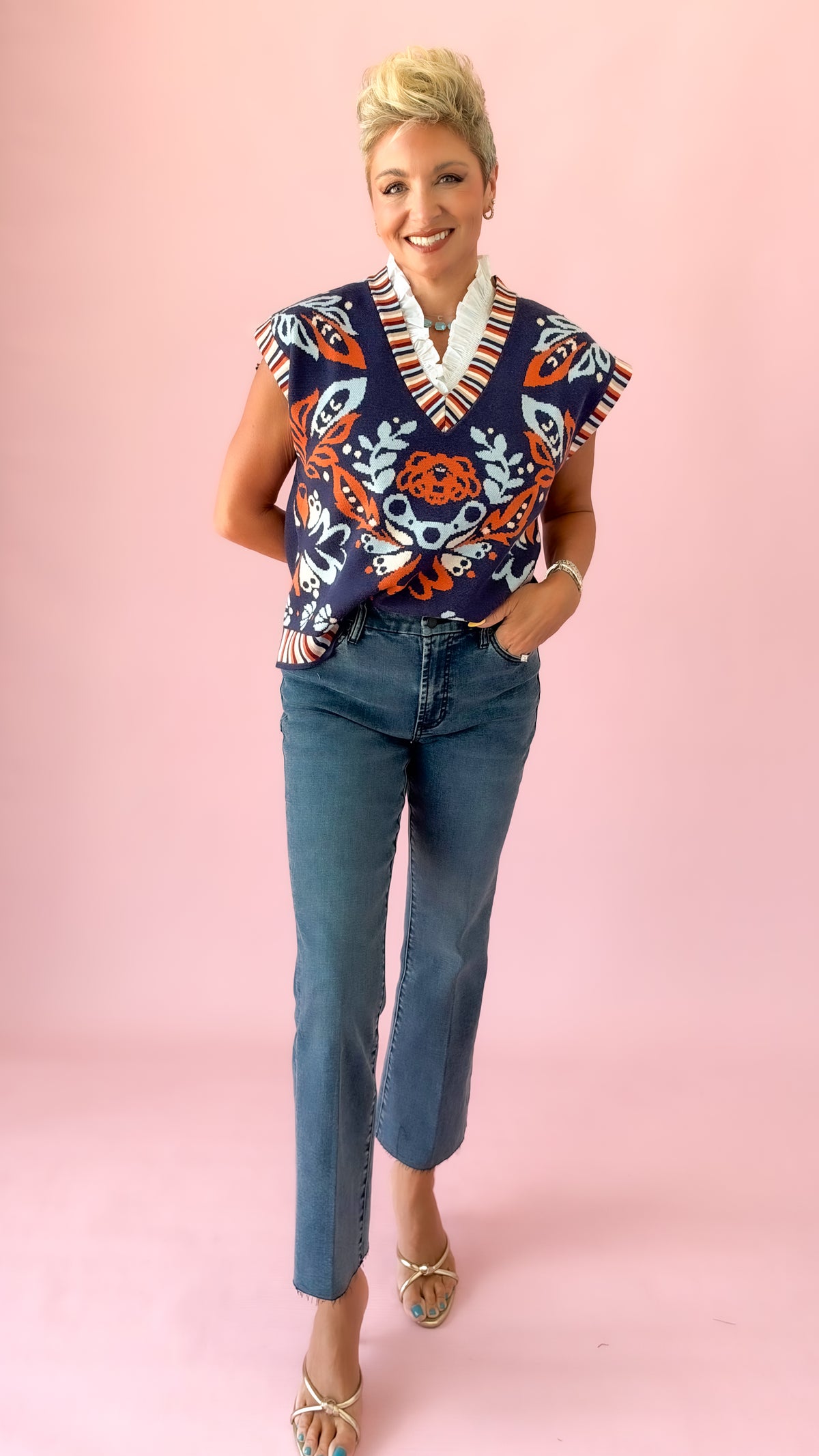 Jeanne Cropped Jeans - Callaway