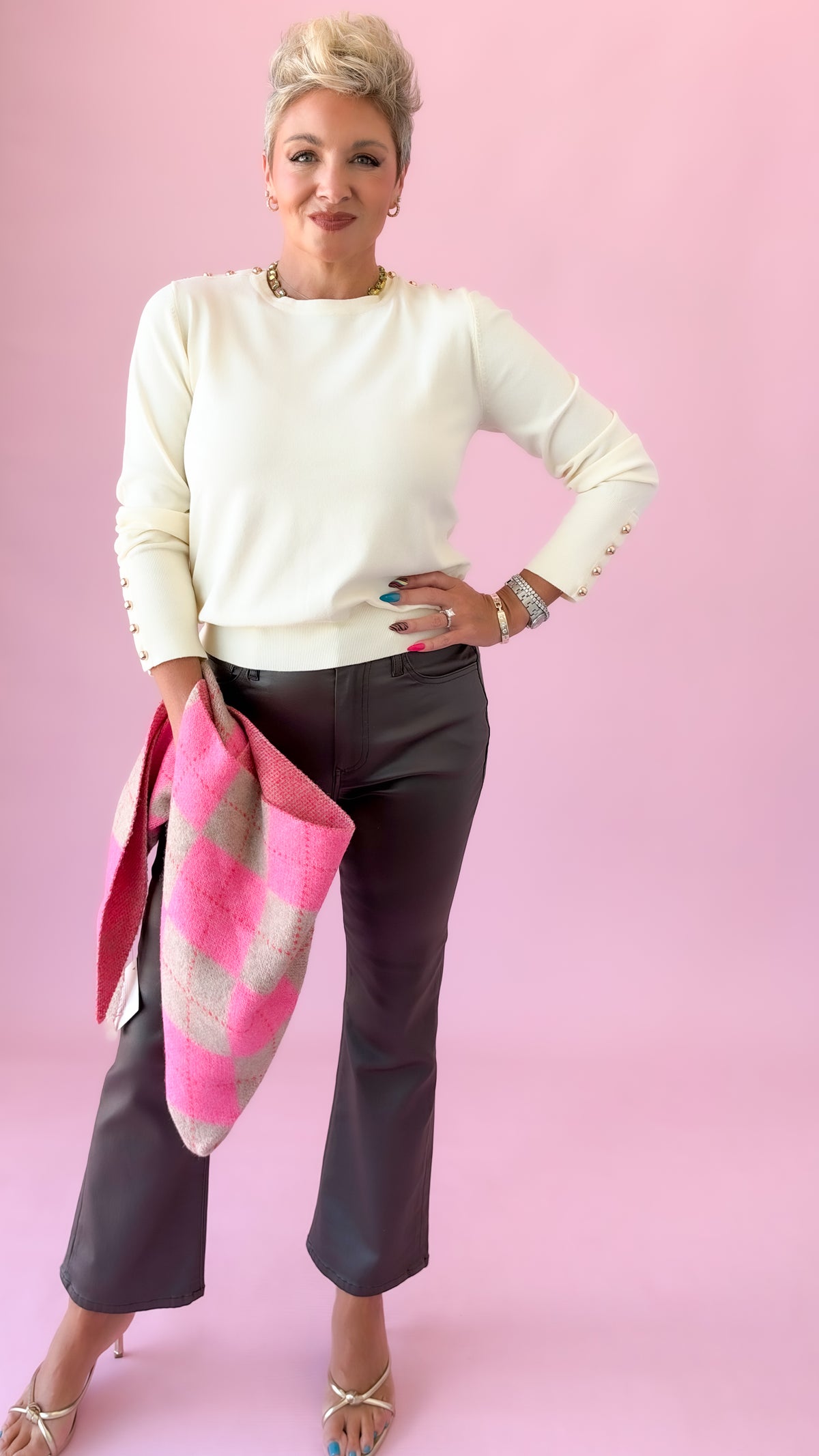 Luxe Sweater/Cream