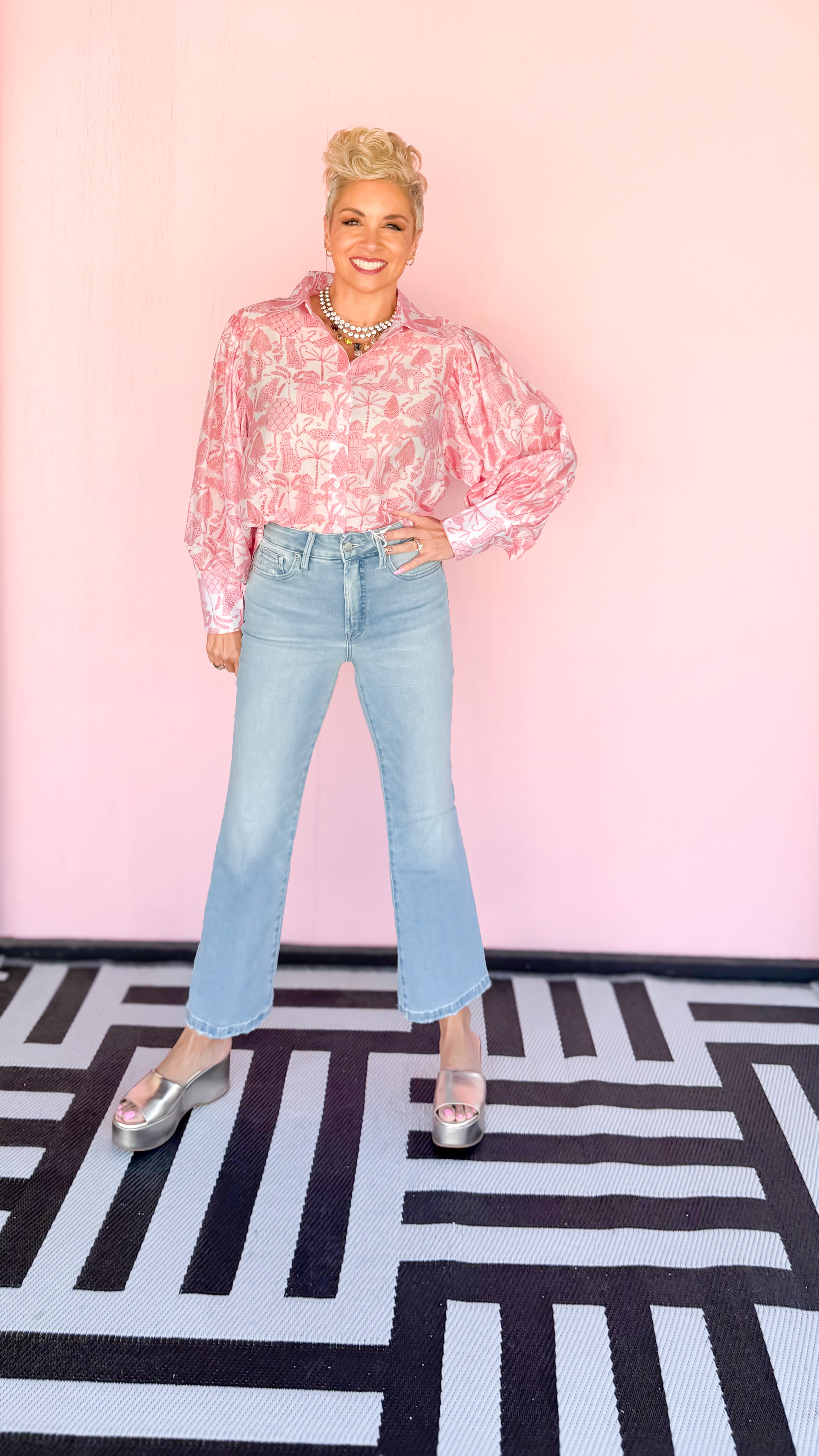 Crop Mini Boot Jeans - The BLVD