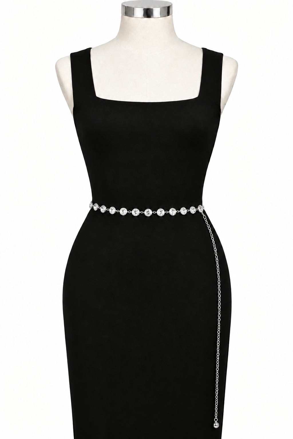 Jeweled Disc Chain Belt