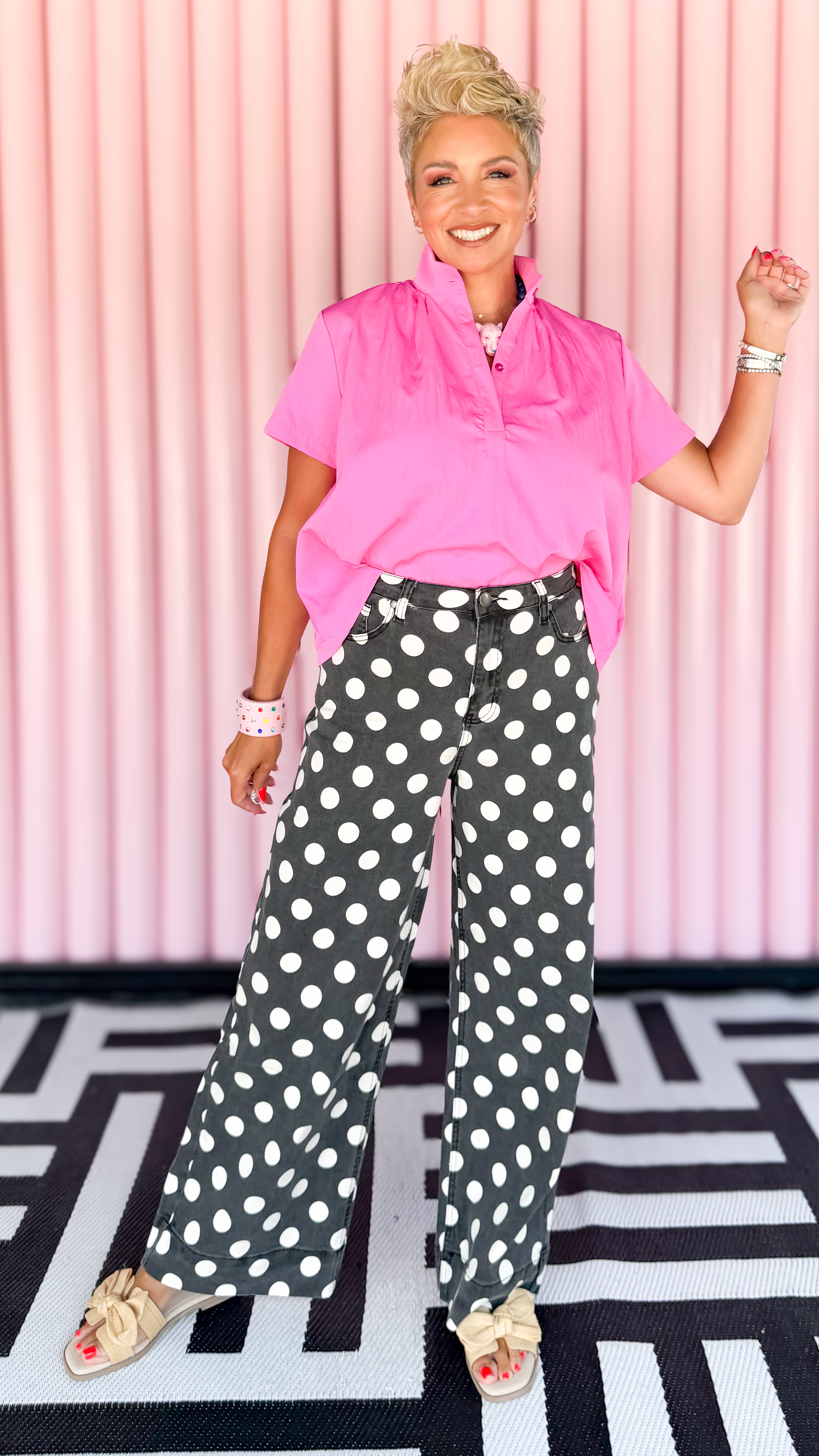 Polka Dot Jeans