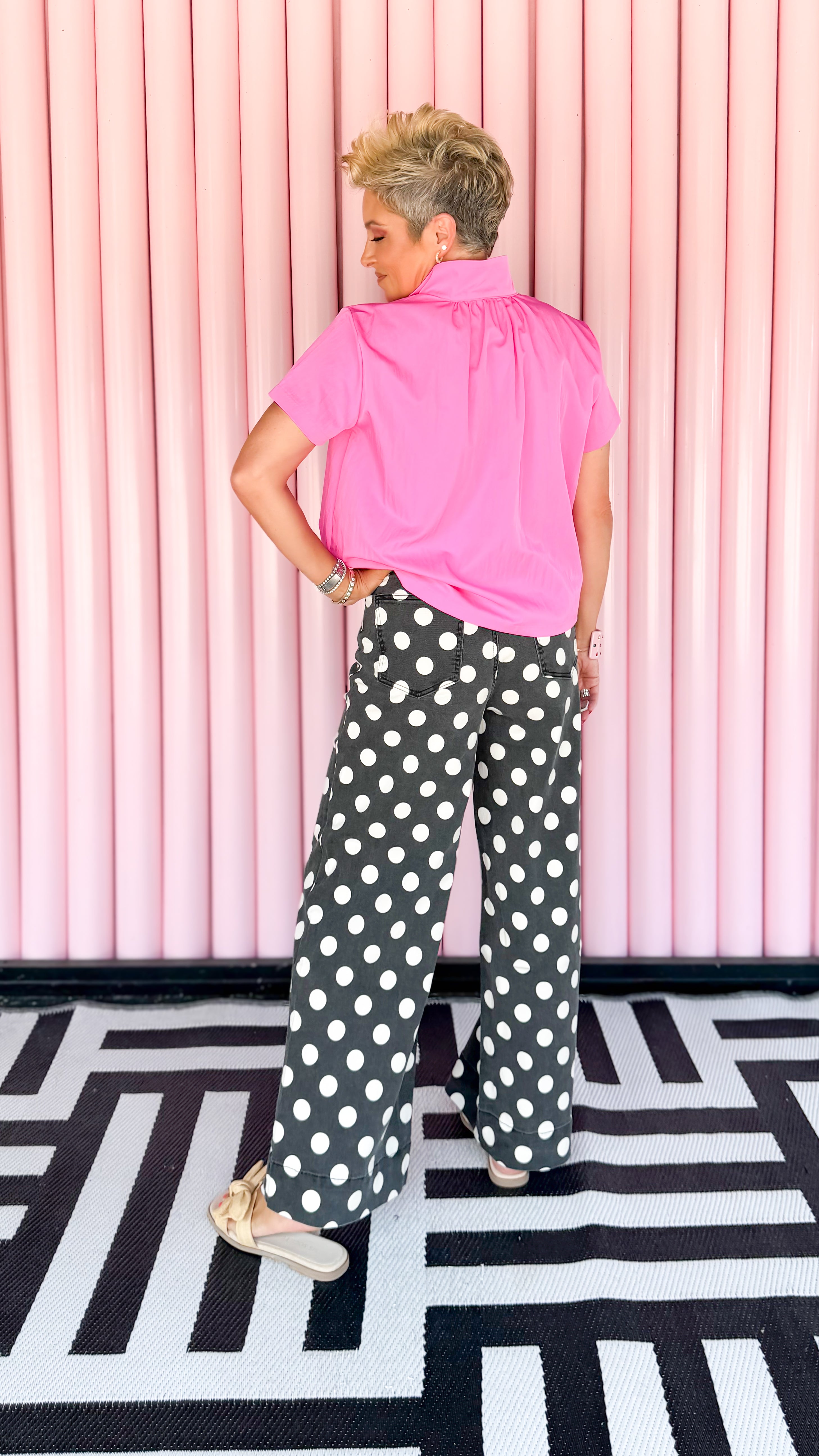 Polka Dot Jeans