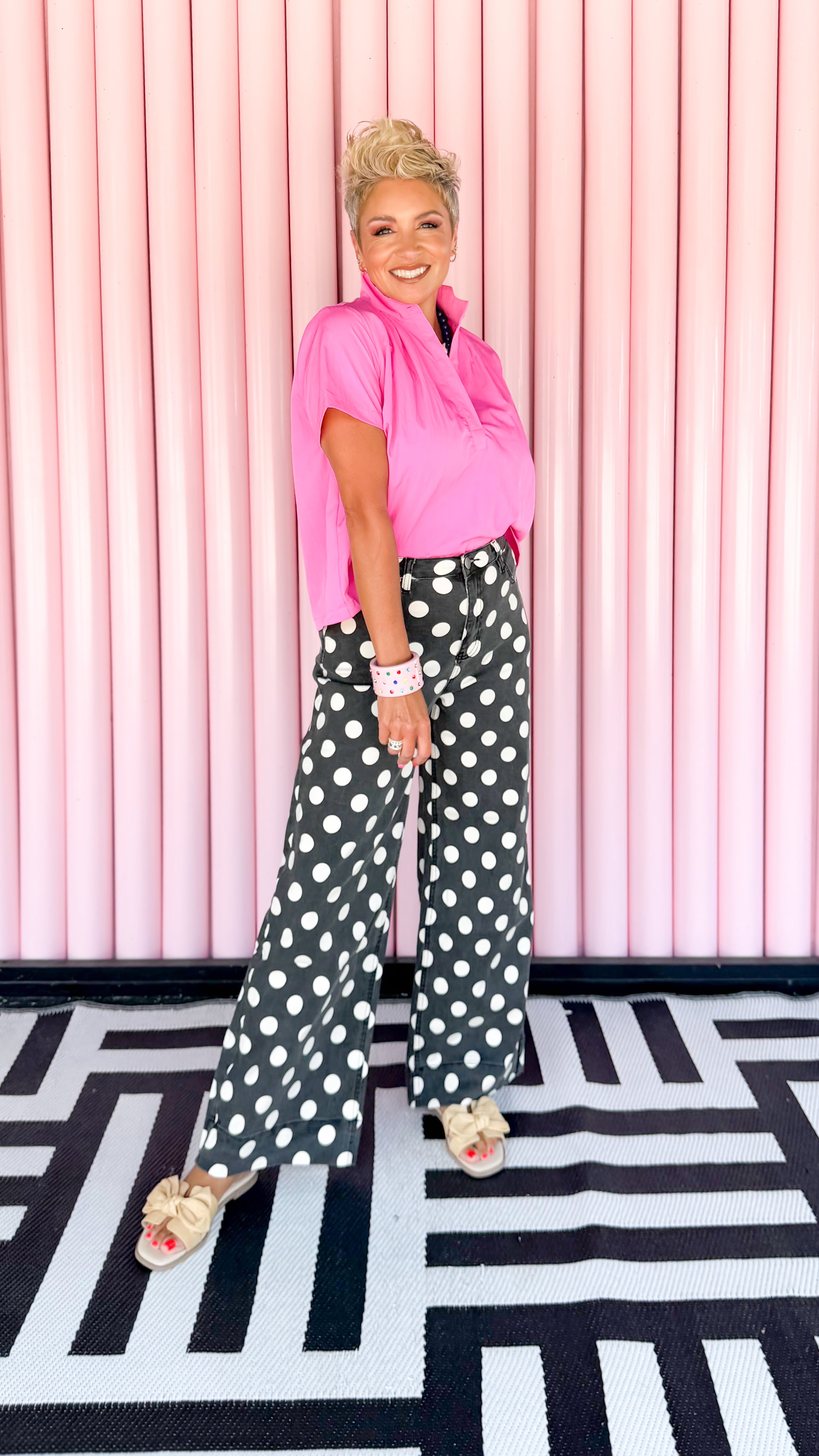 Polka Dot Jeans