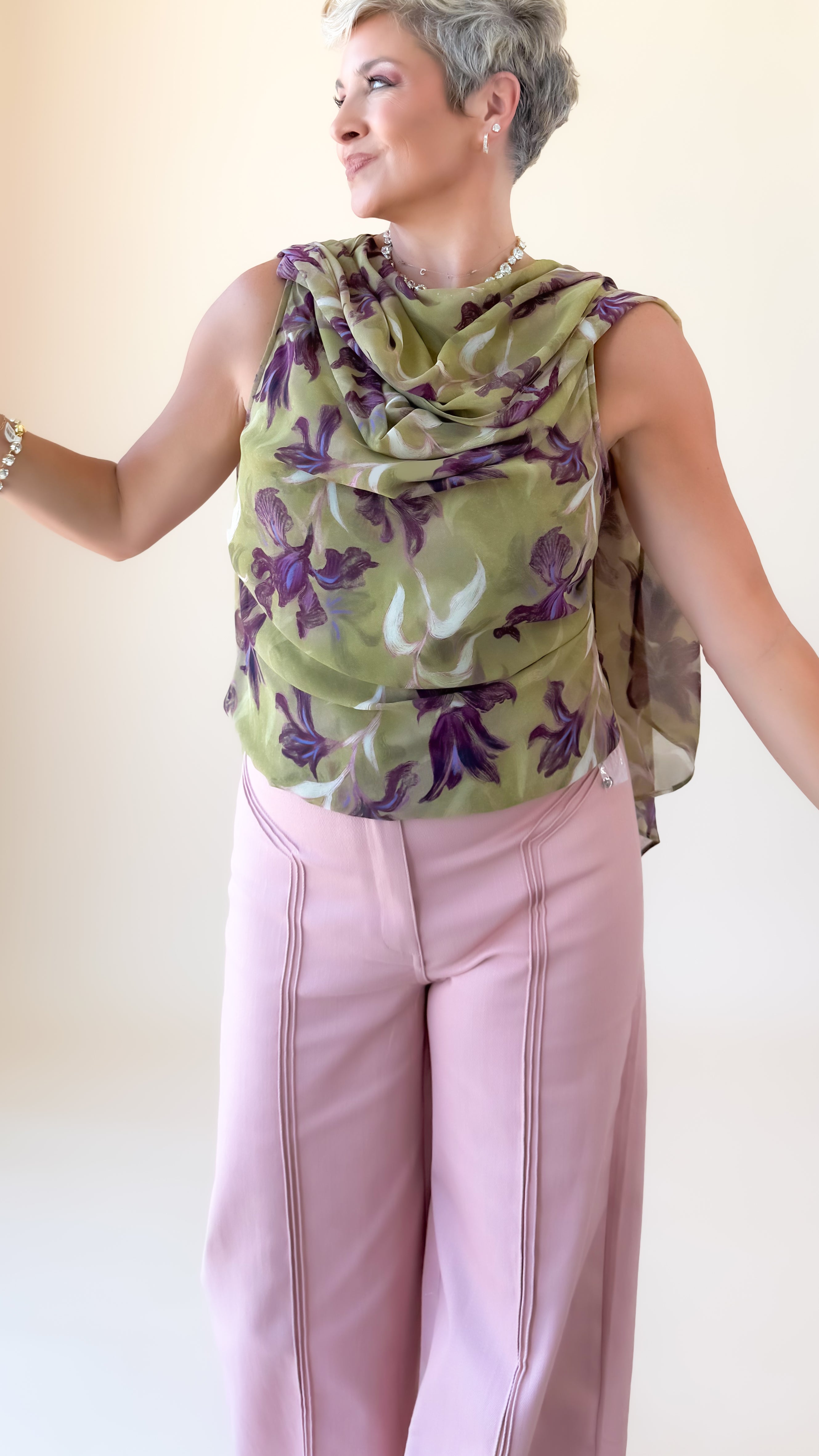 Bailey Breezy Blouse/Olive