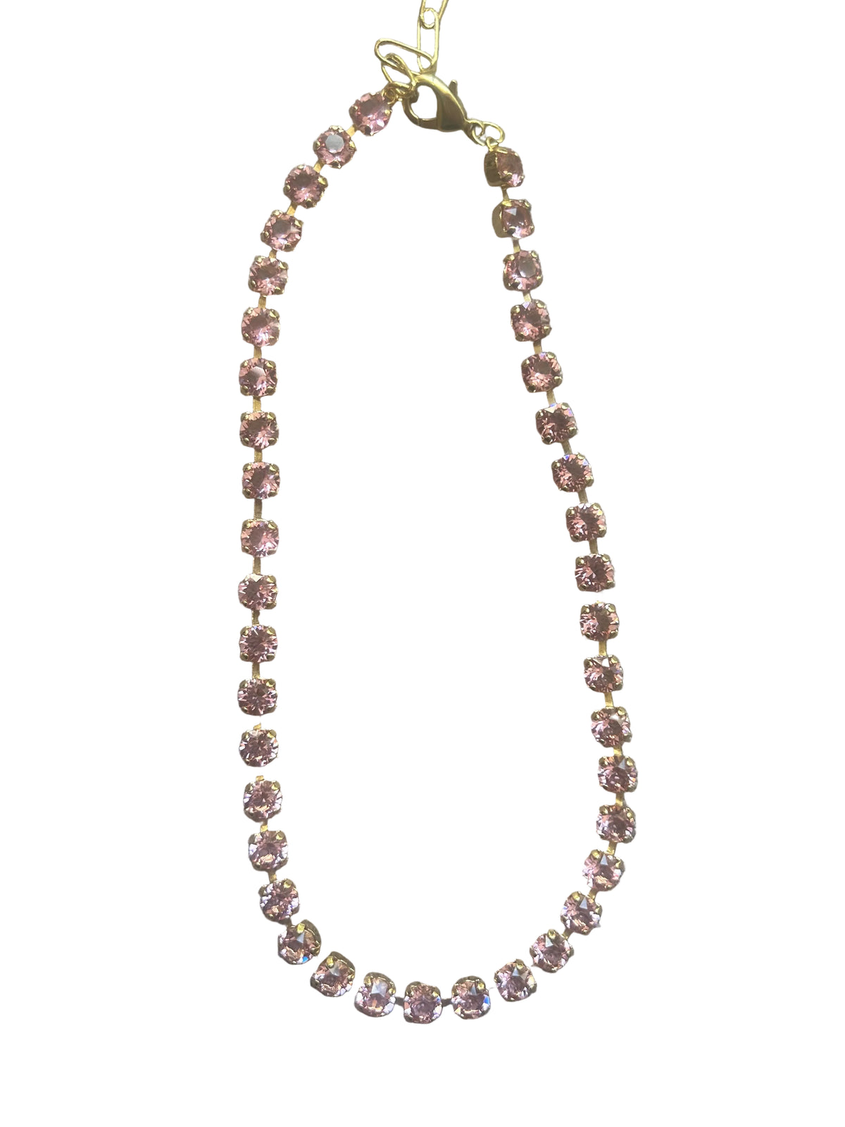 Sarina Necklace In Fairy Dust / Unfoiled Light Rose