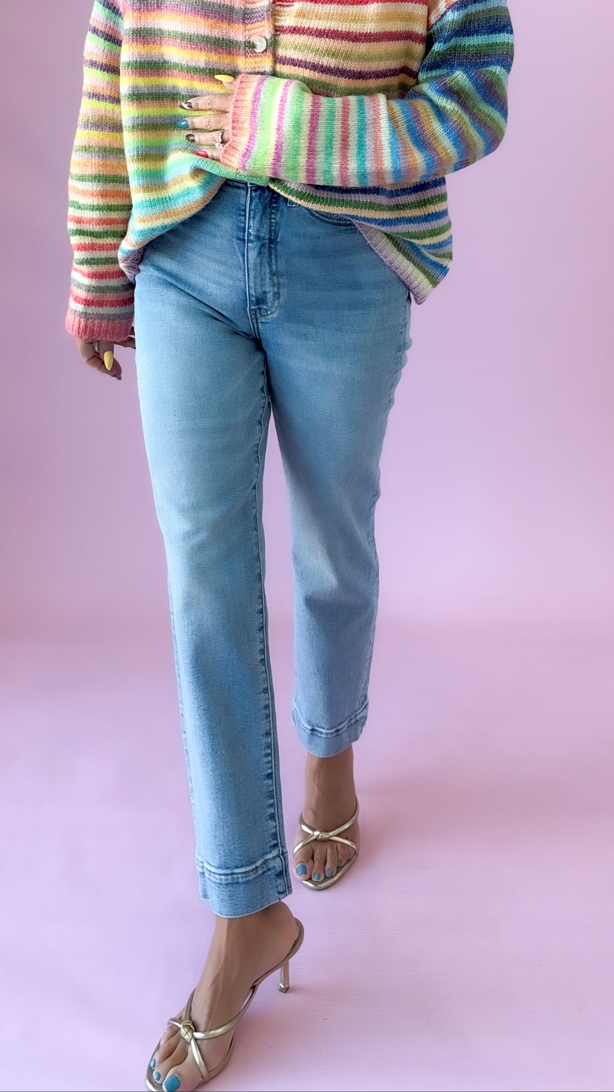 Liv Relaxed Crop Skinny Jean
