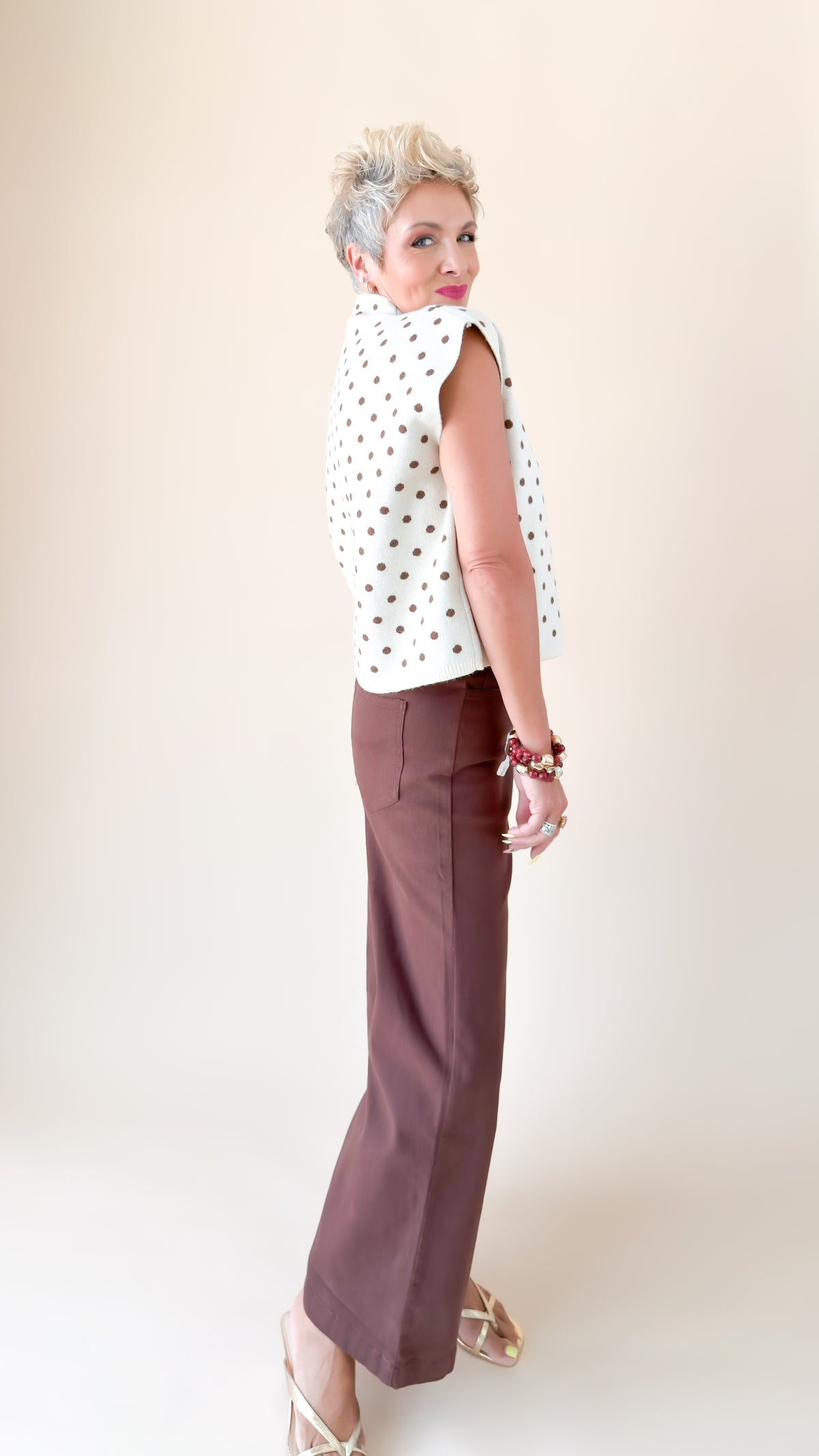 Amanda Sleeveless Sweater