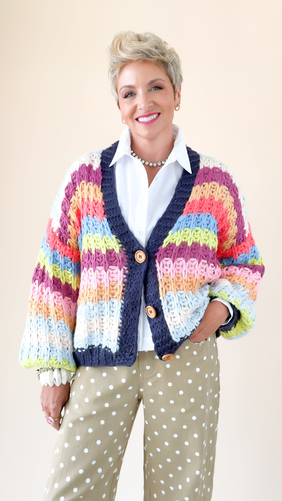 Candy Rush Cardigan/Multi