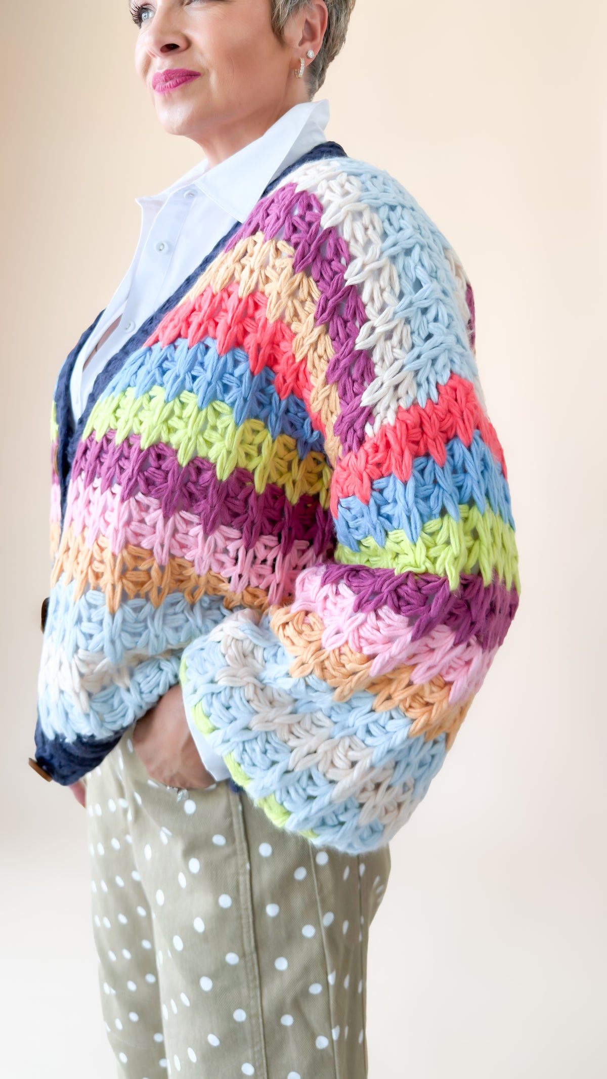 Candy Rush Cardigan/Multi