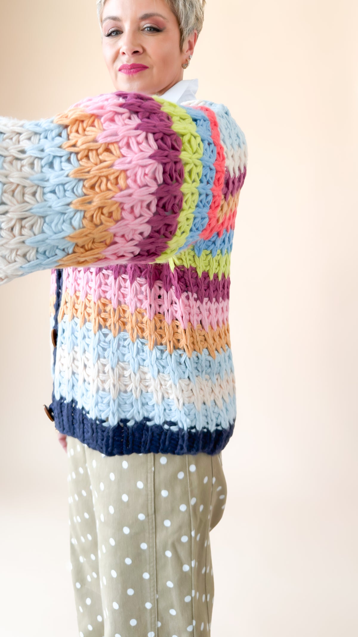 Candy Rush Cardigan/Multi
