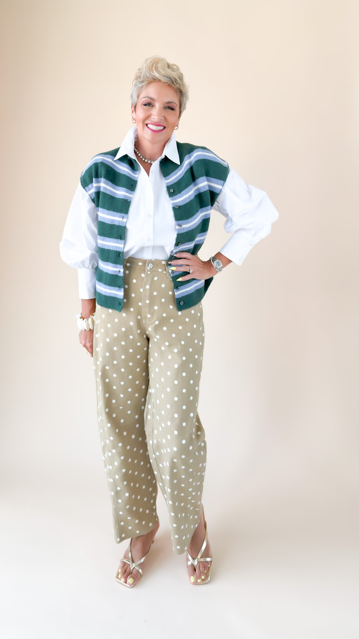 Ovette Barrel Leg Jeans/Latte