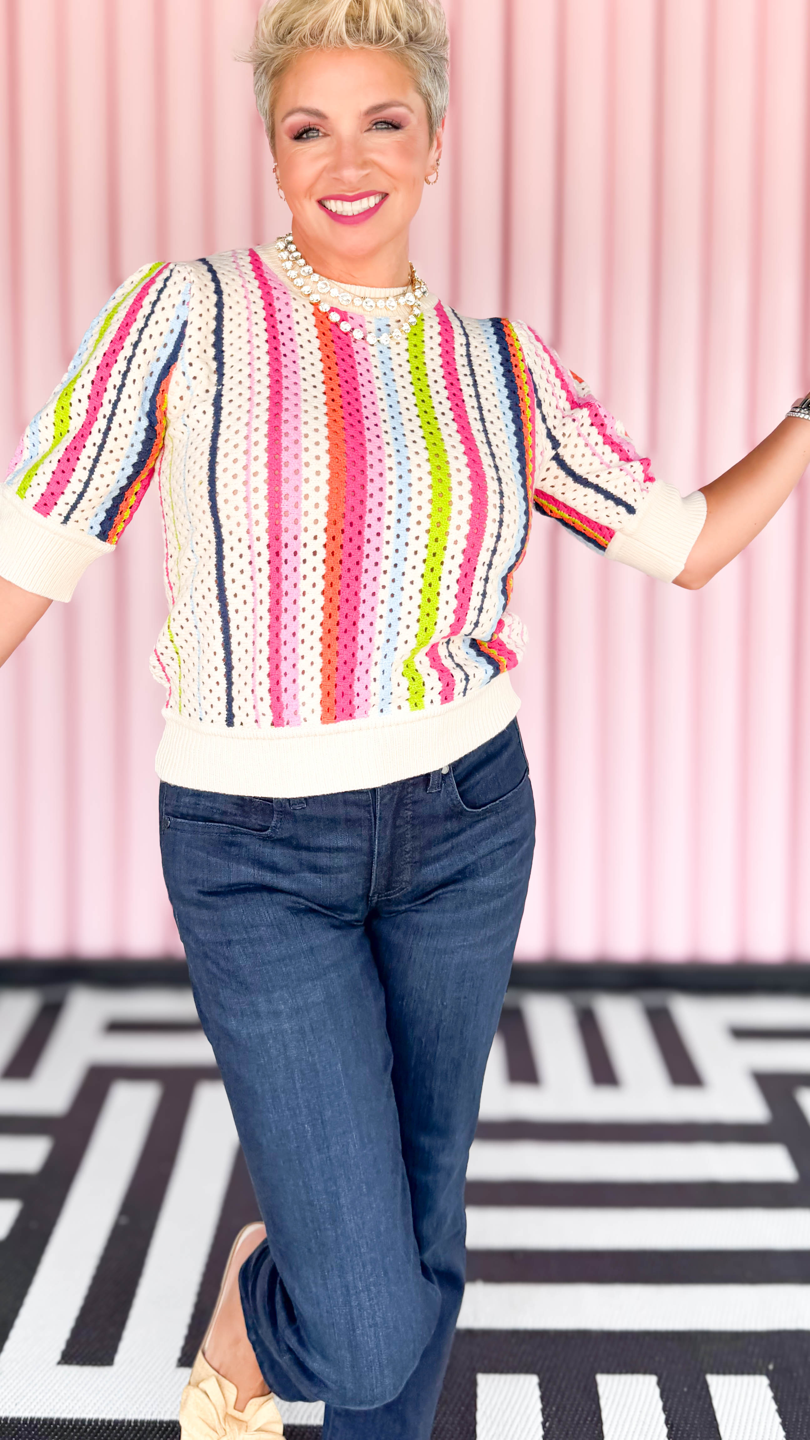 Sweetheart Sweater/Multi