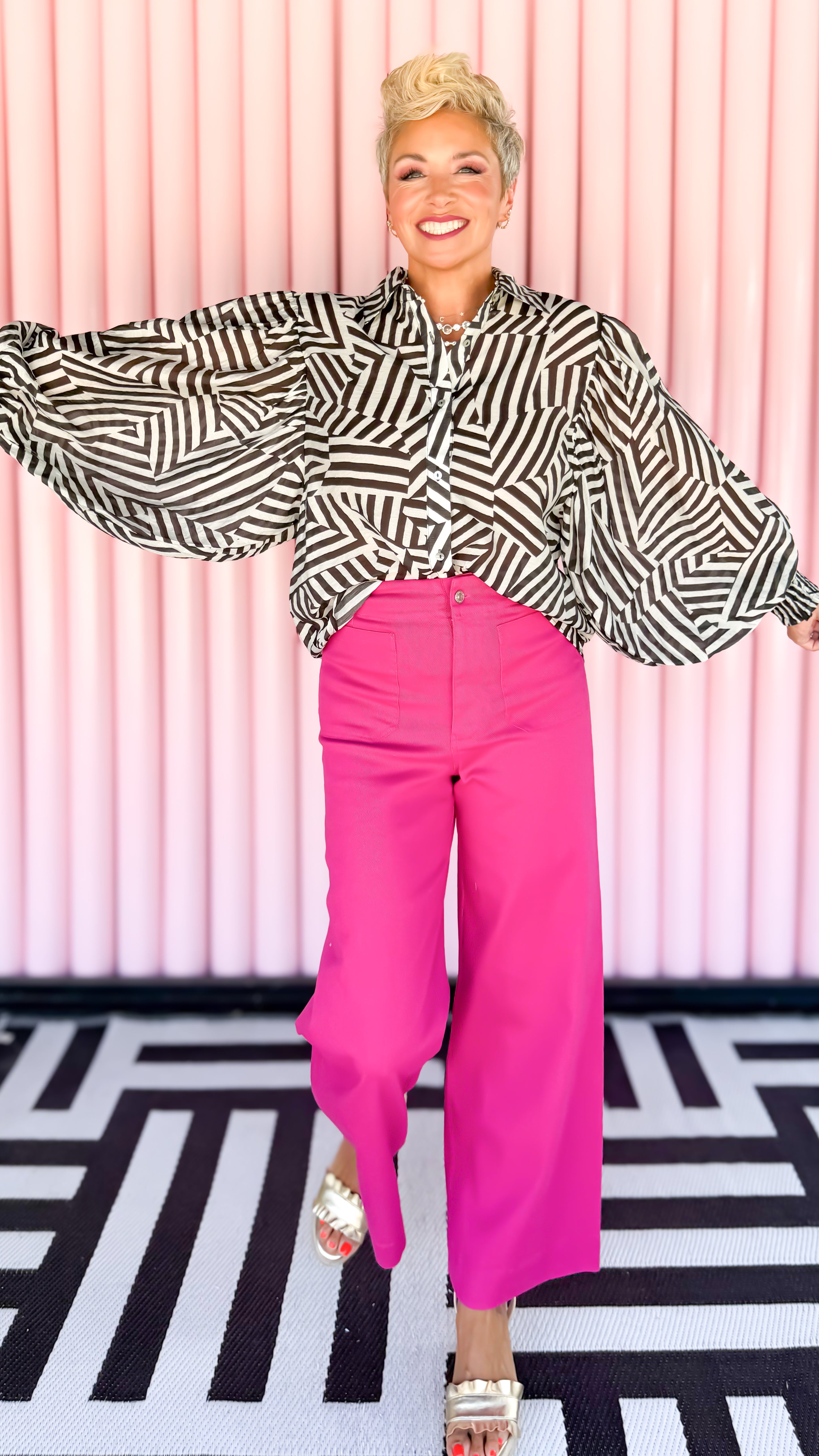 Lilli Geometric Top