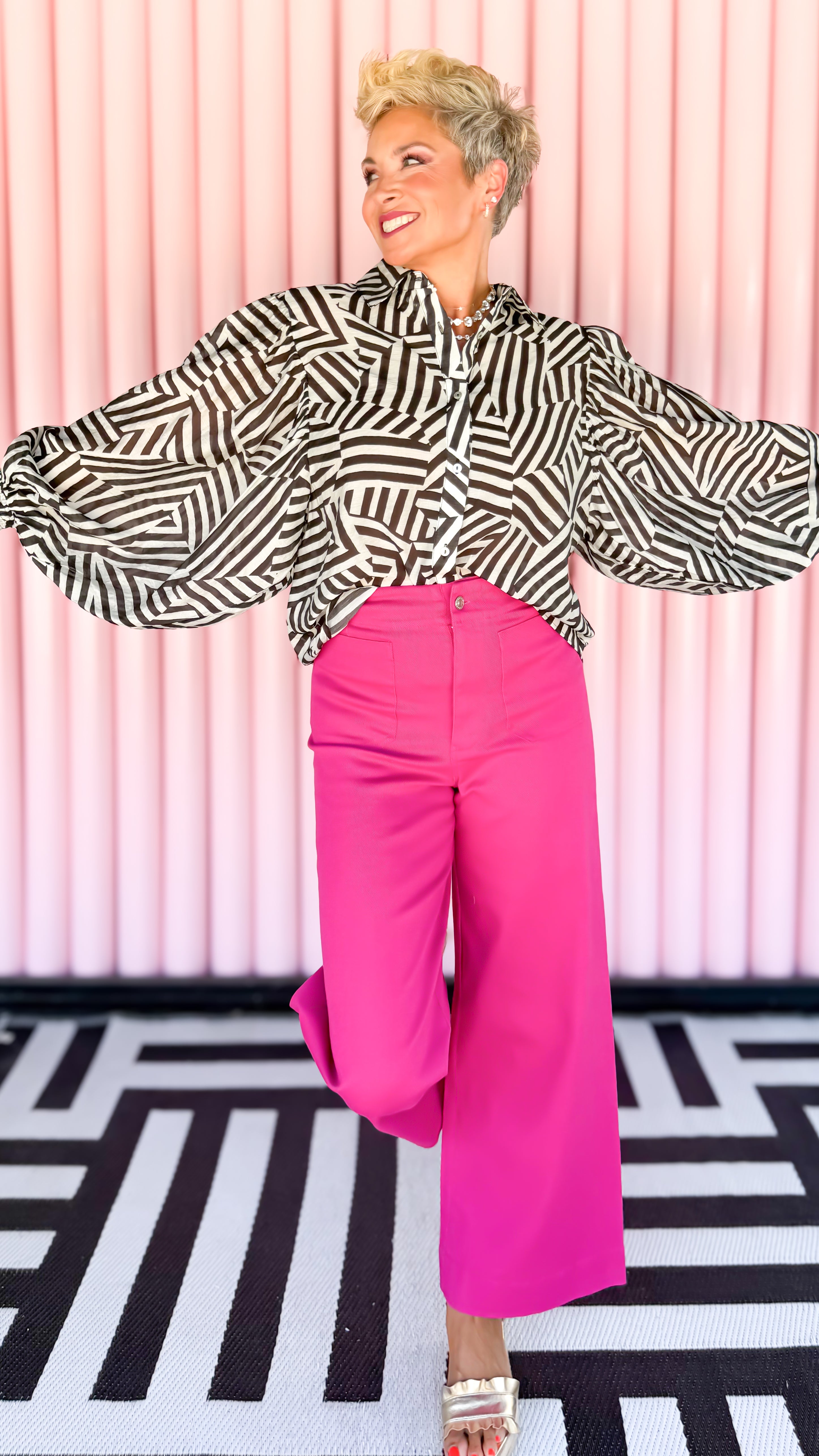 Lilli Geometric Top