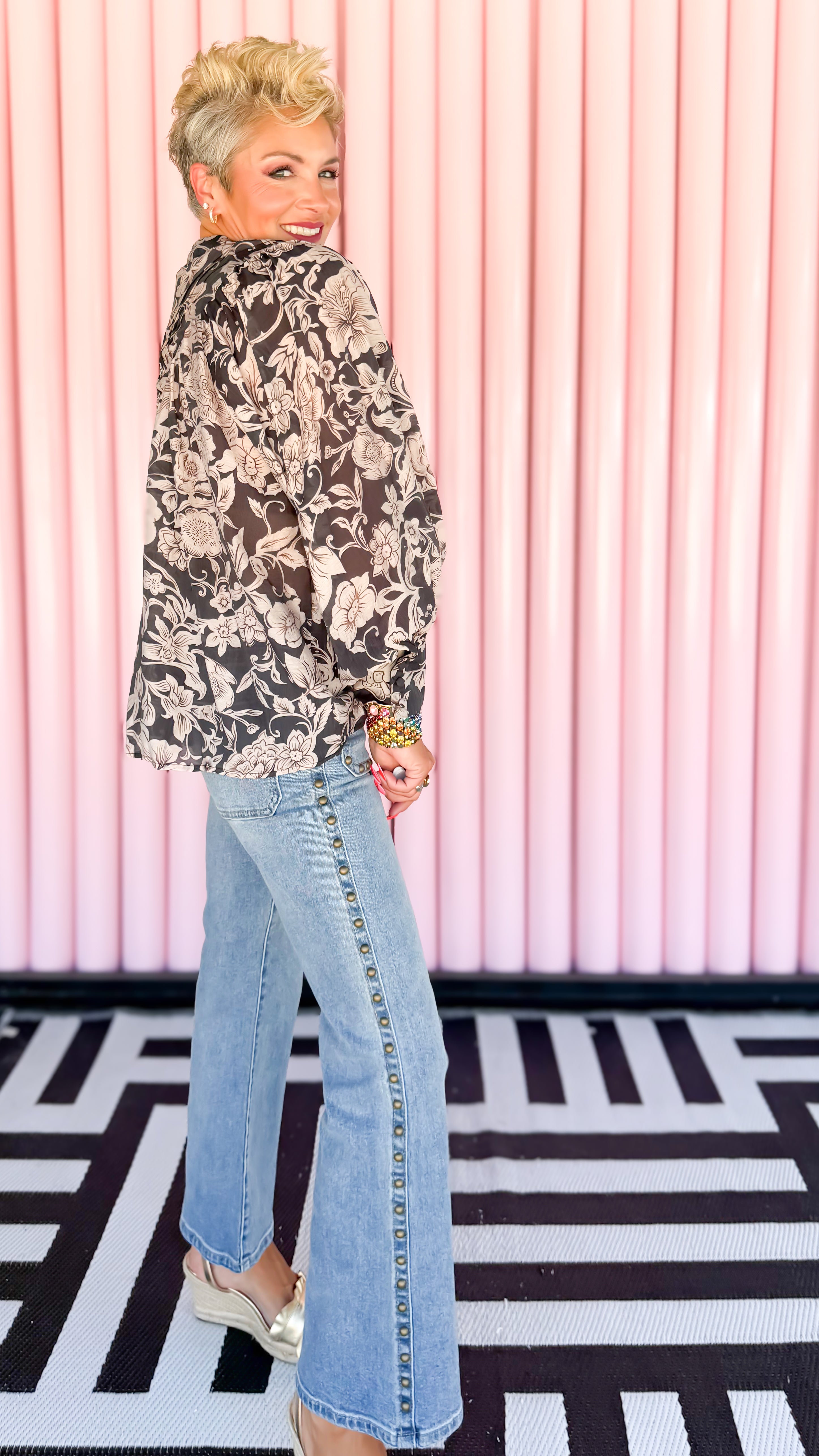 Hannah Studded Jeans