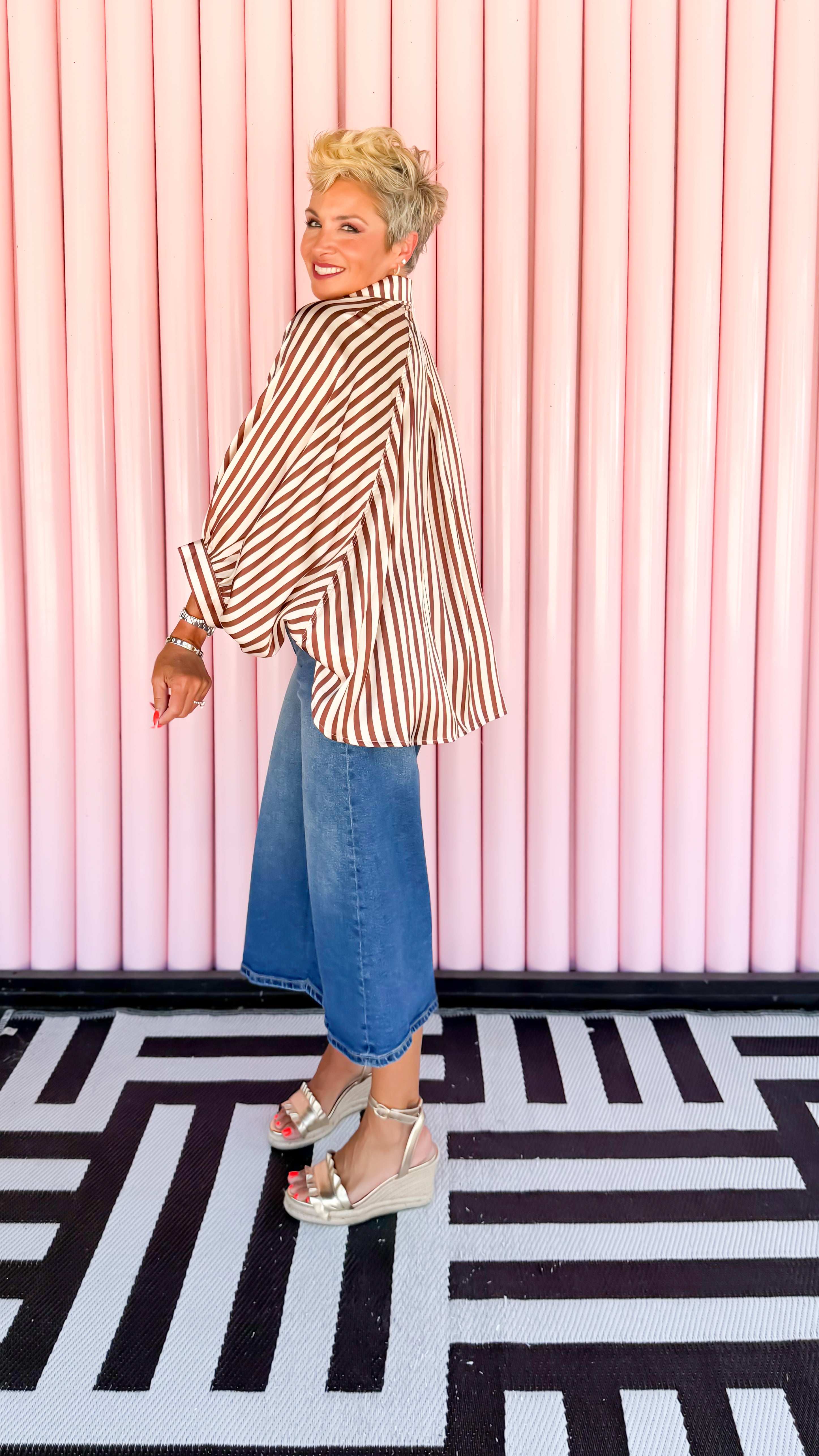 Claire Culotte Denim Pant