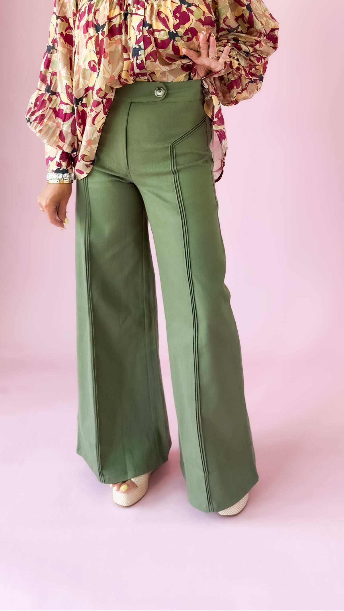 Contrast Detail HW Jean/Olive