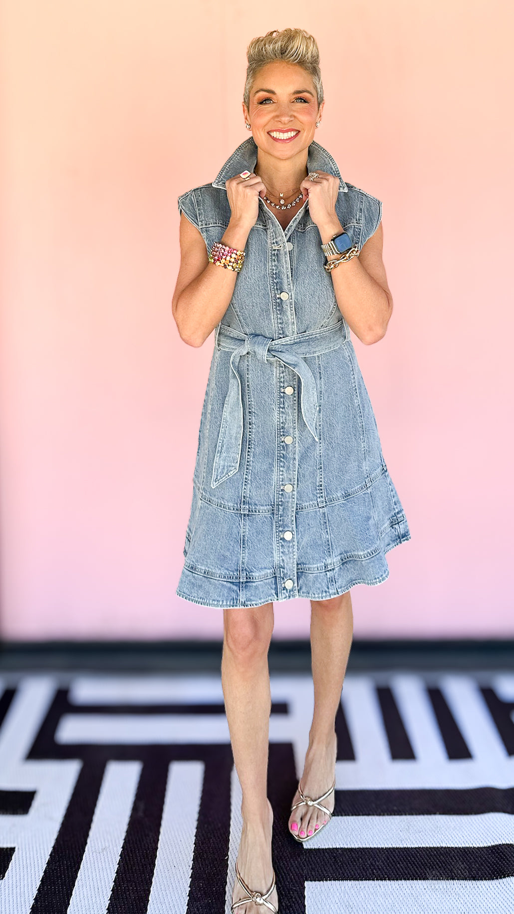 Paloma Denim Mini Dress