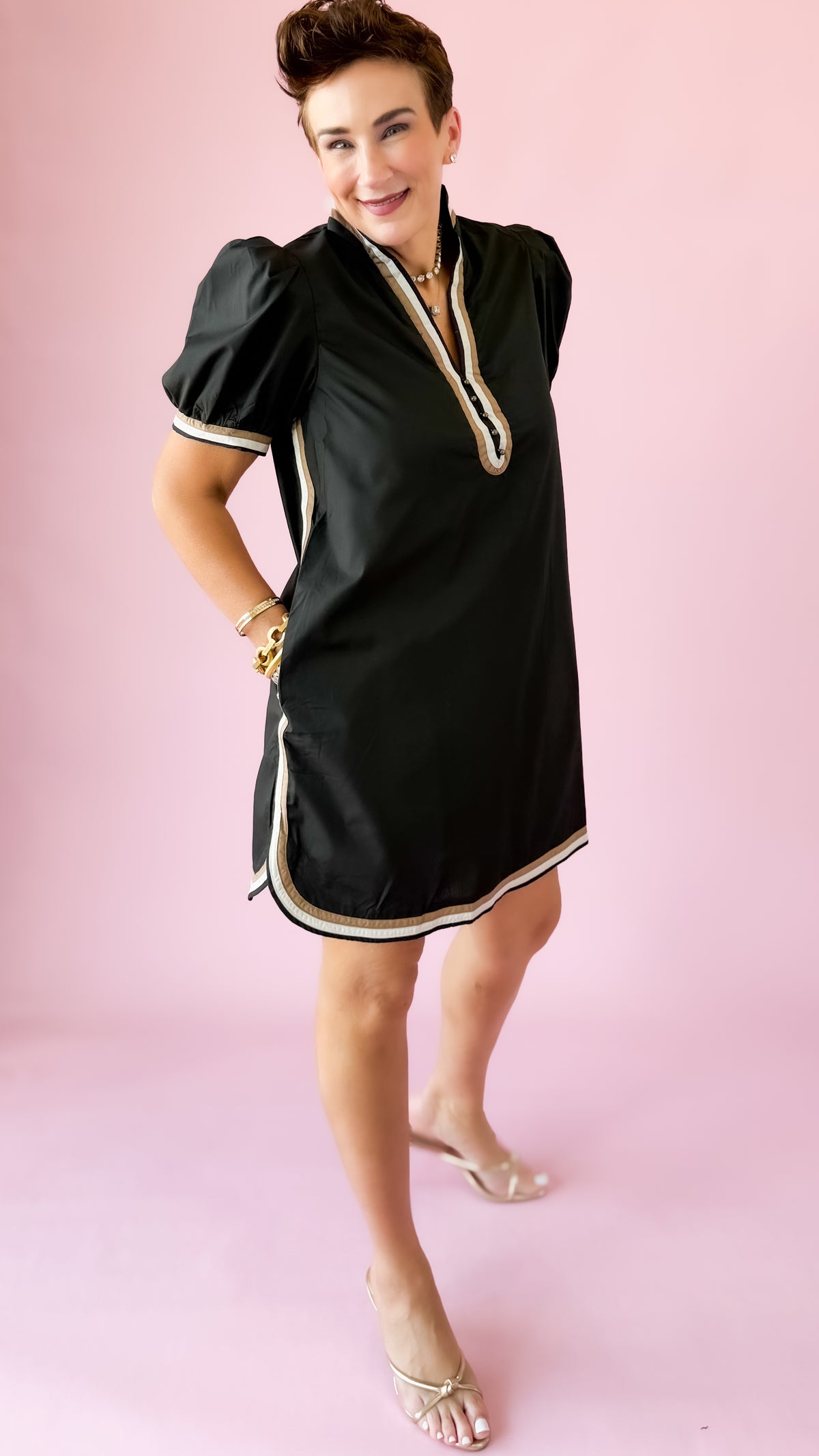 Alexis Mini Dress/Black