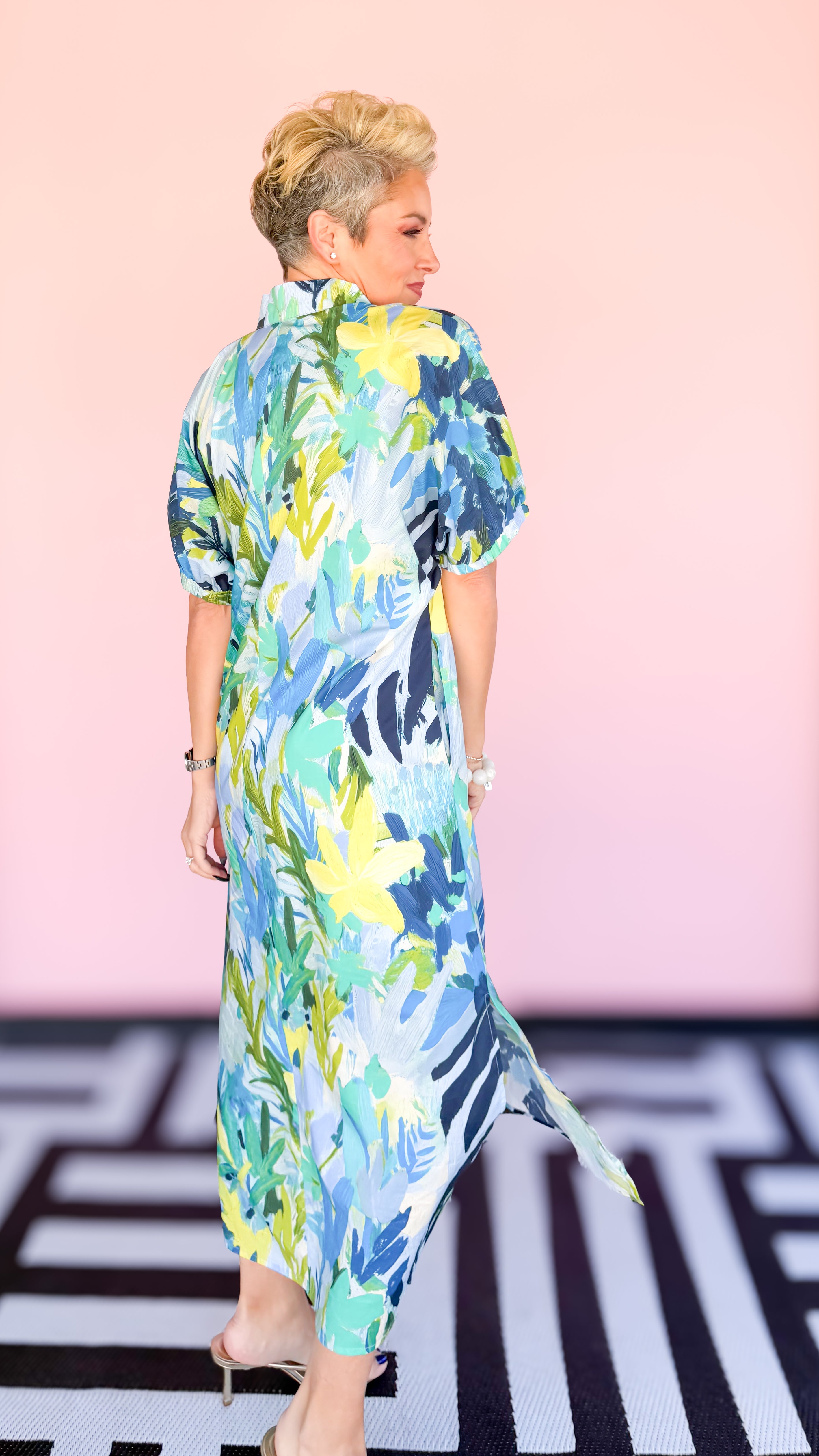 chinese dress ladies Naomi Short Sleeve Maxi Dress