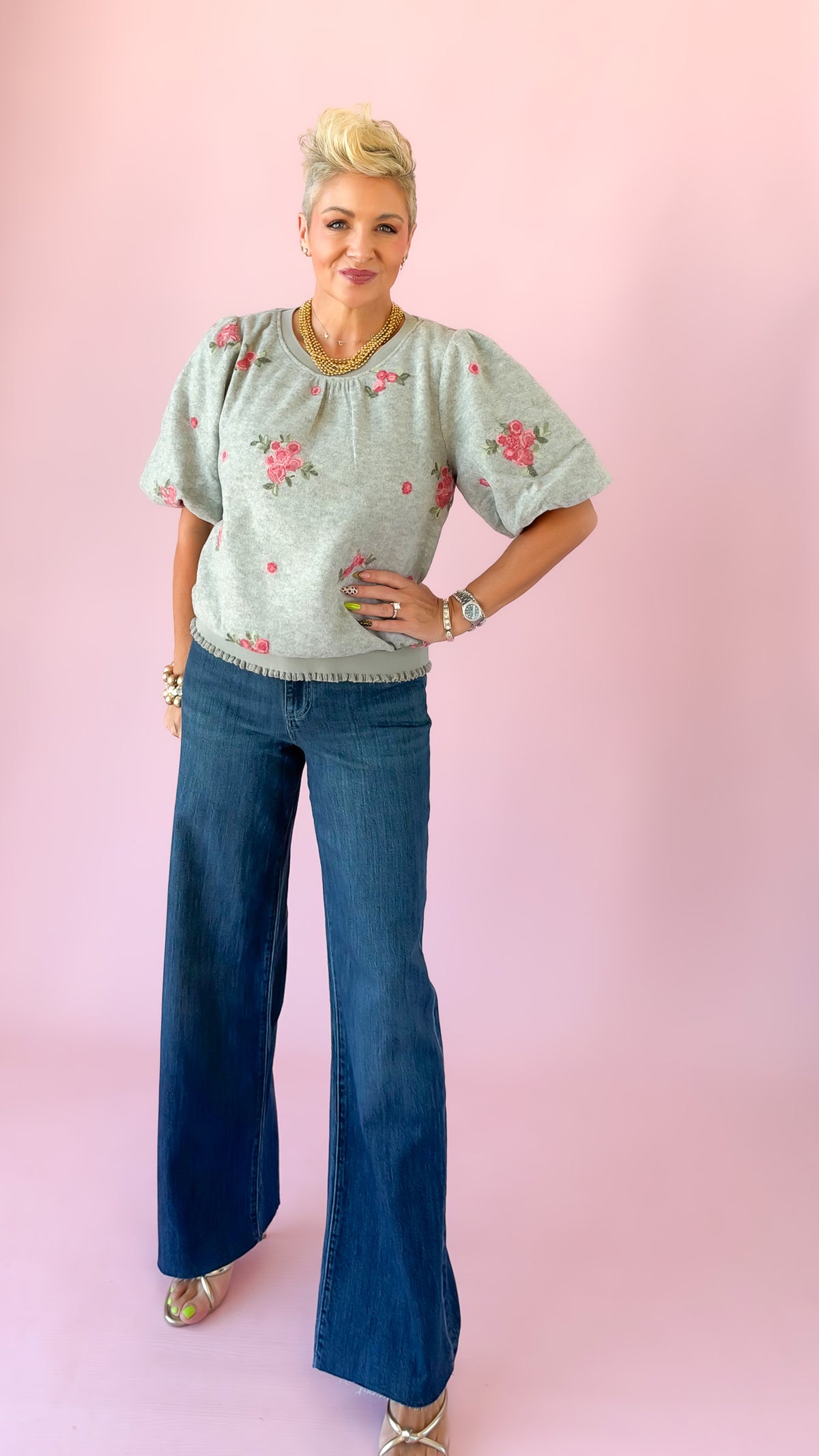 Josie High Rise Jeans/Dark Wash