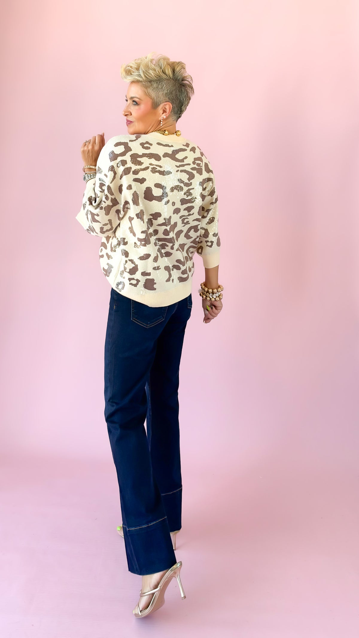Kelsey Front Seam Flare Jeans