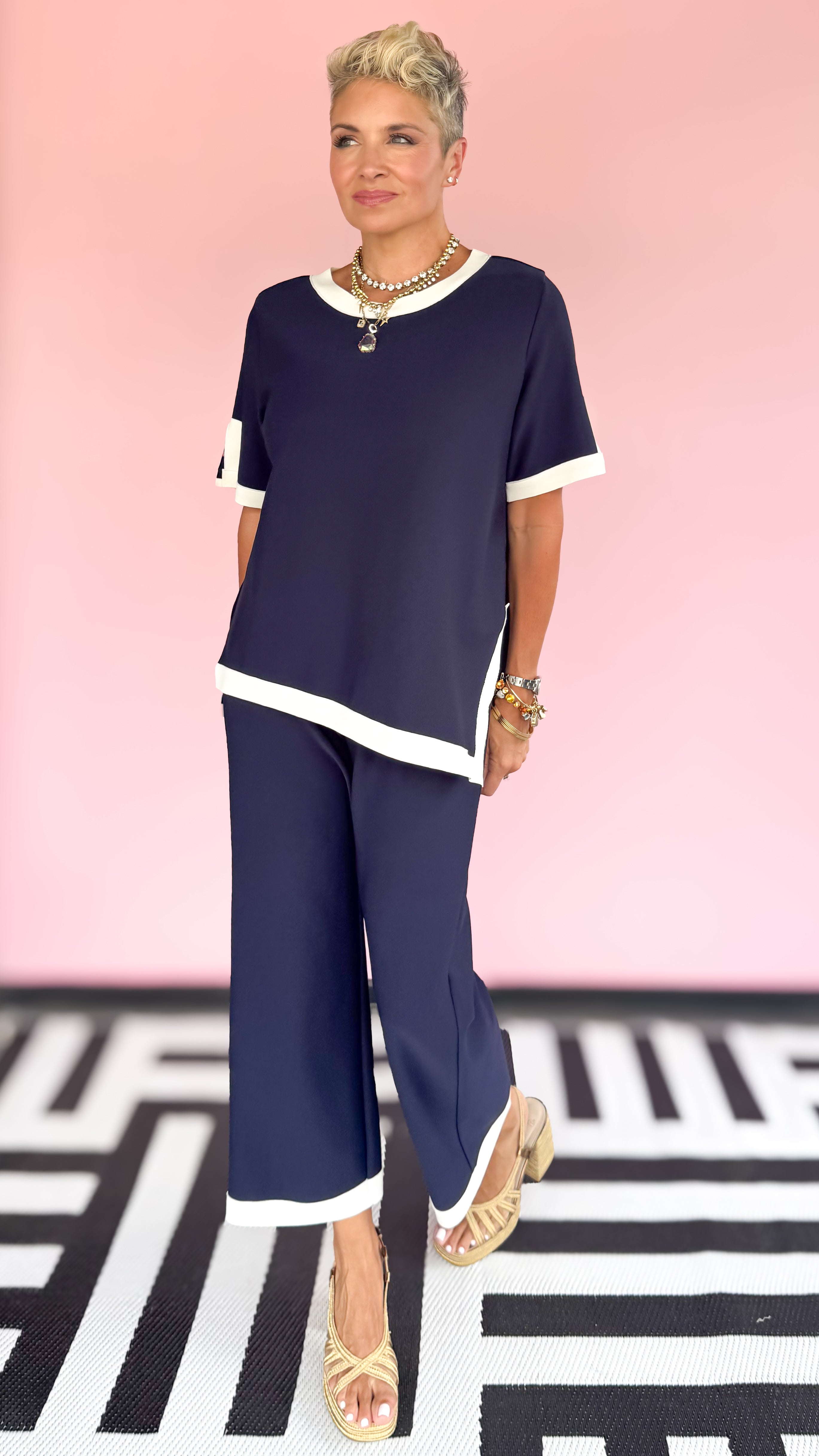 Kiara Crepe Knit Pant