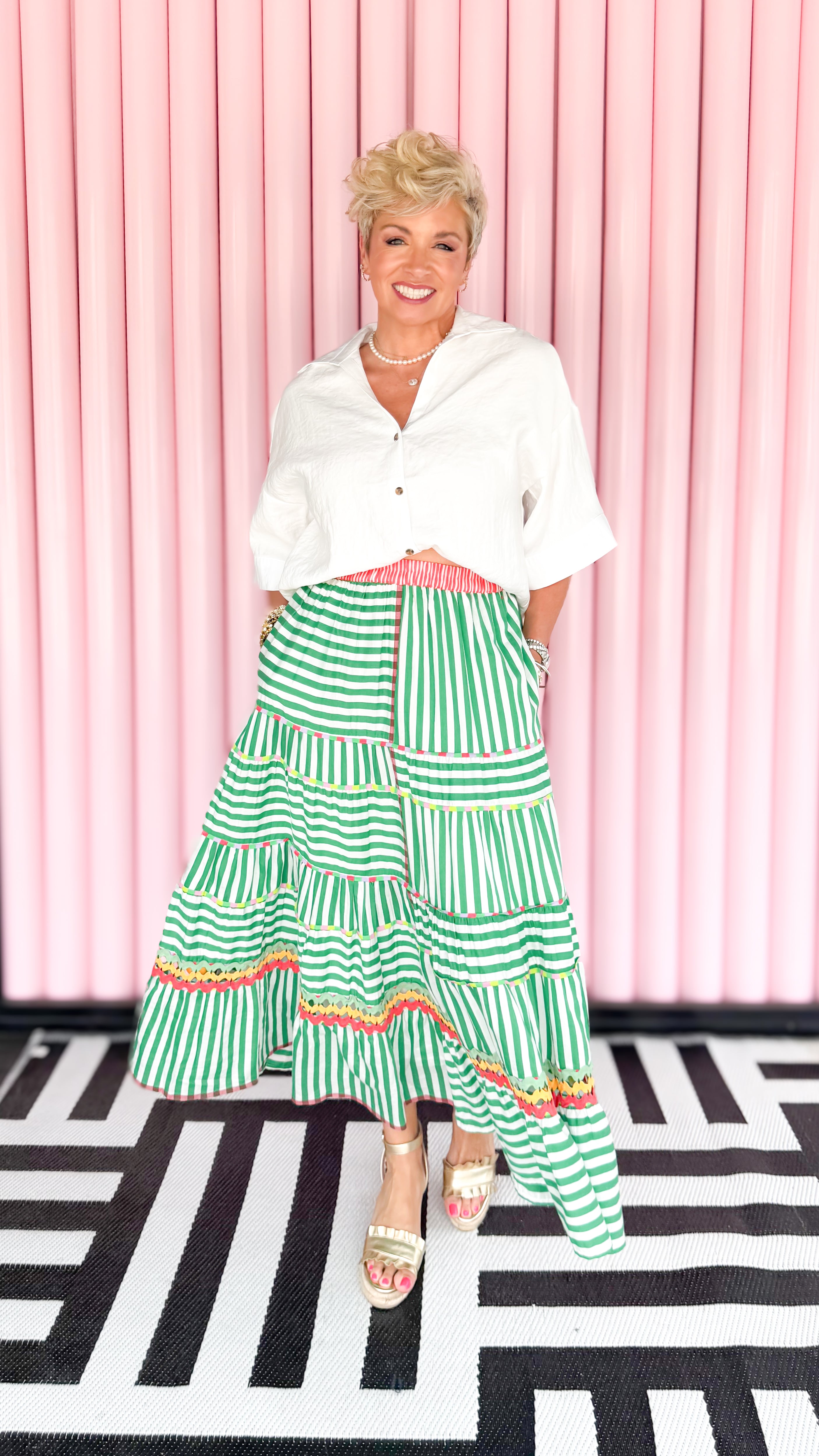 Aria Handwoven Skirt