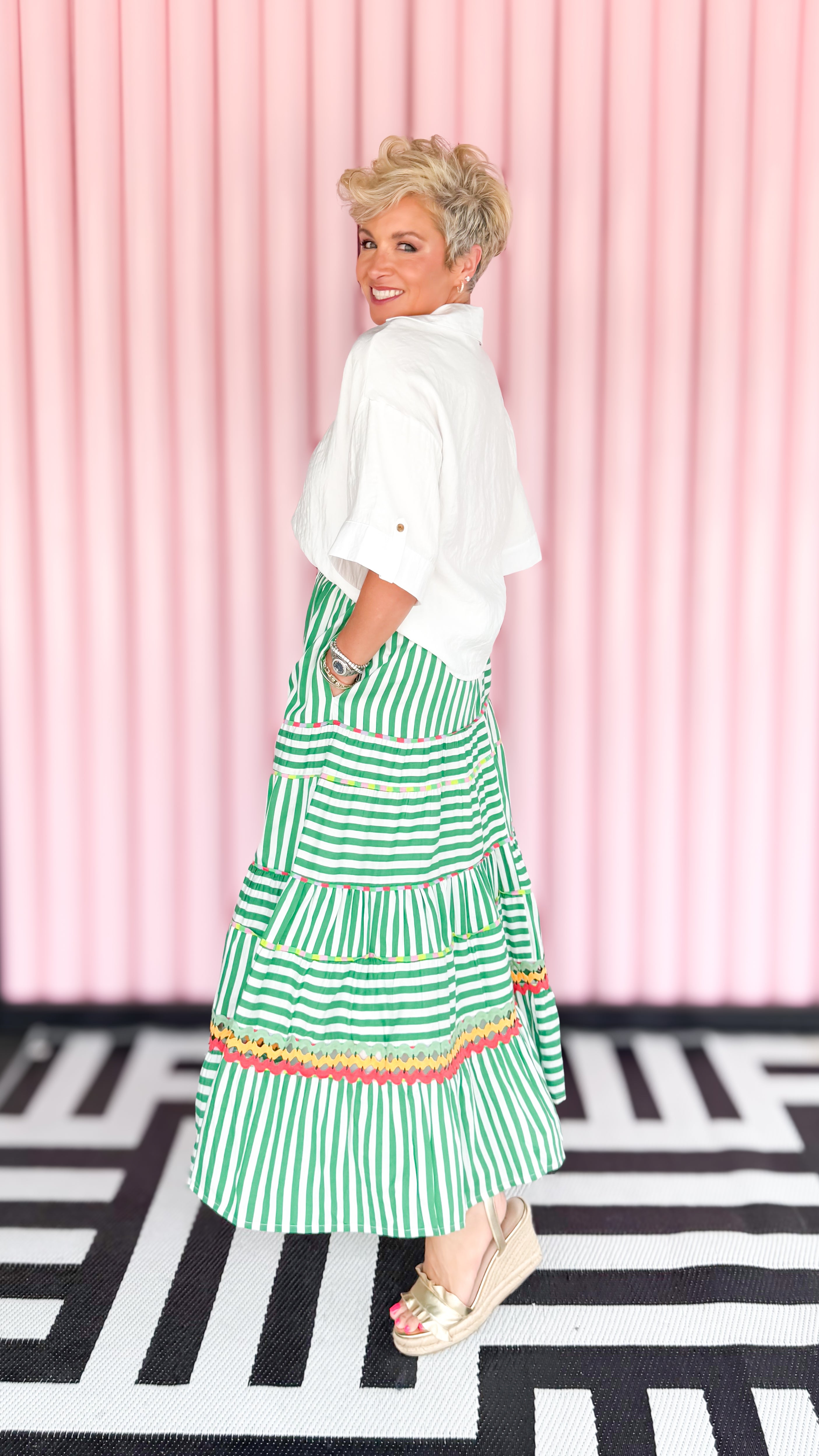 Aria Handwoven Skirt
