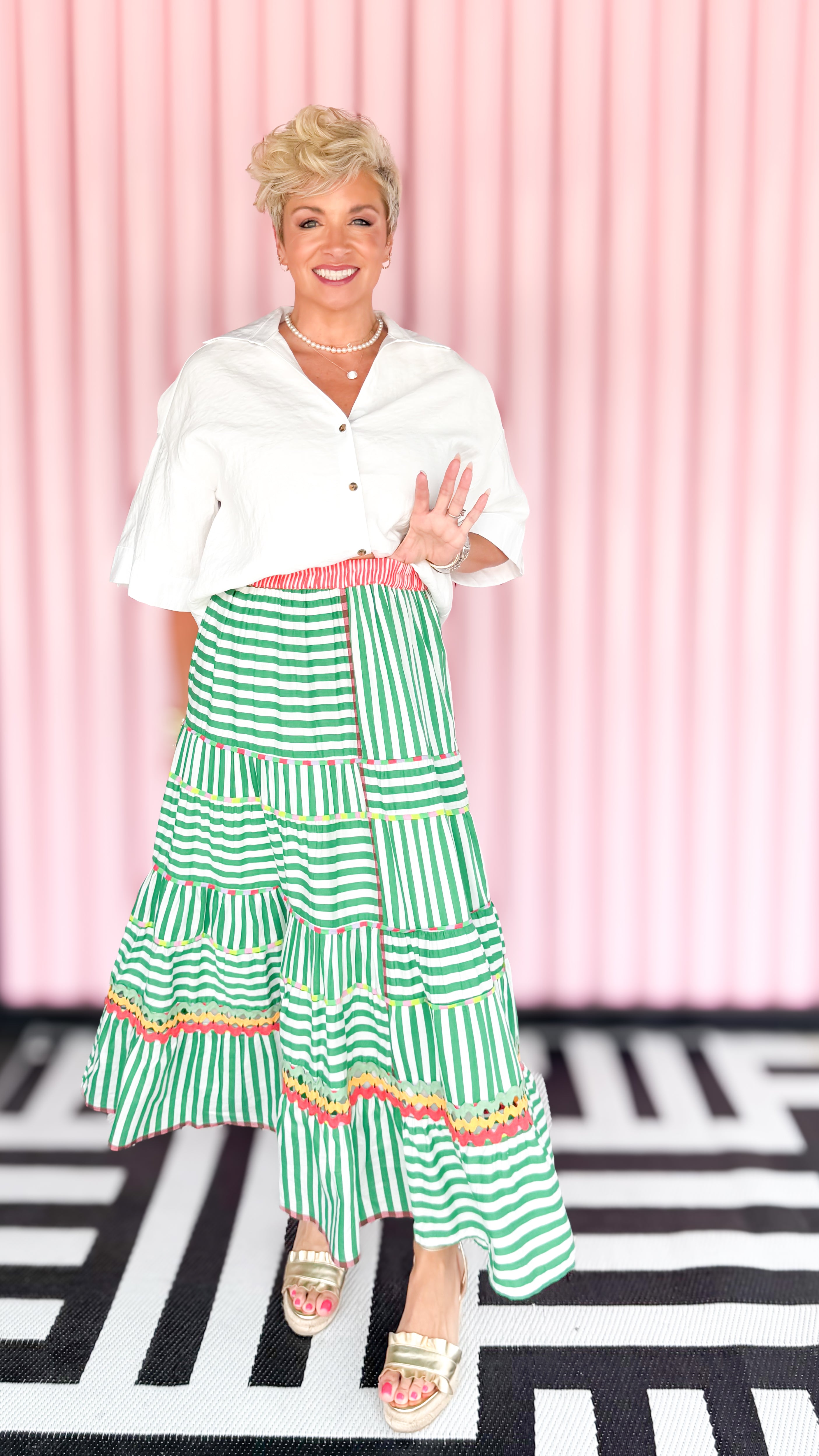 Aria Handwoven Skirt