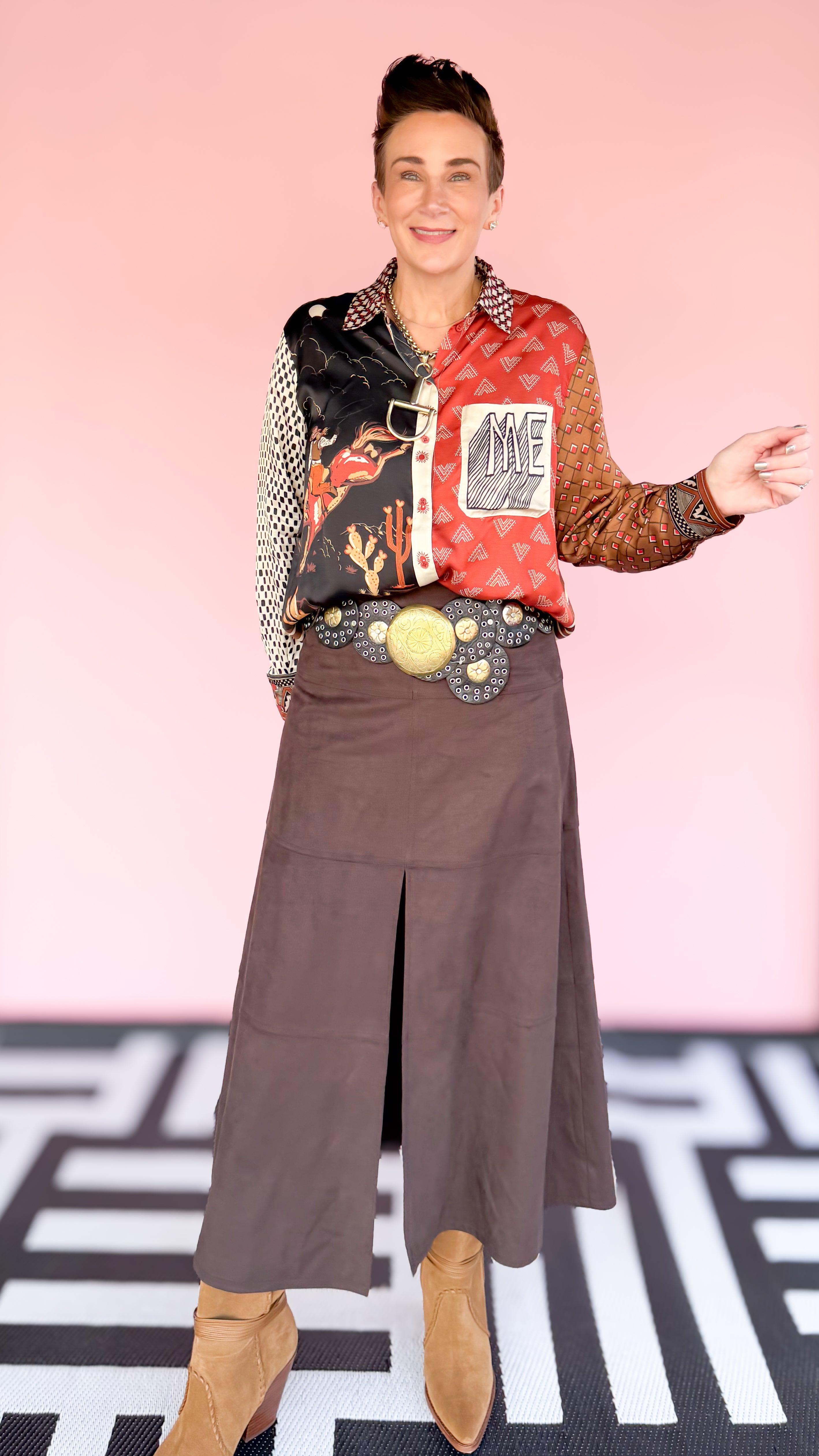 Isabel Rodeo Button Down Shirt