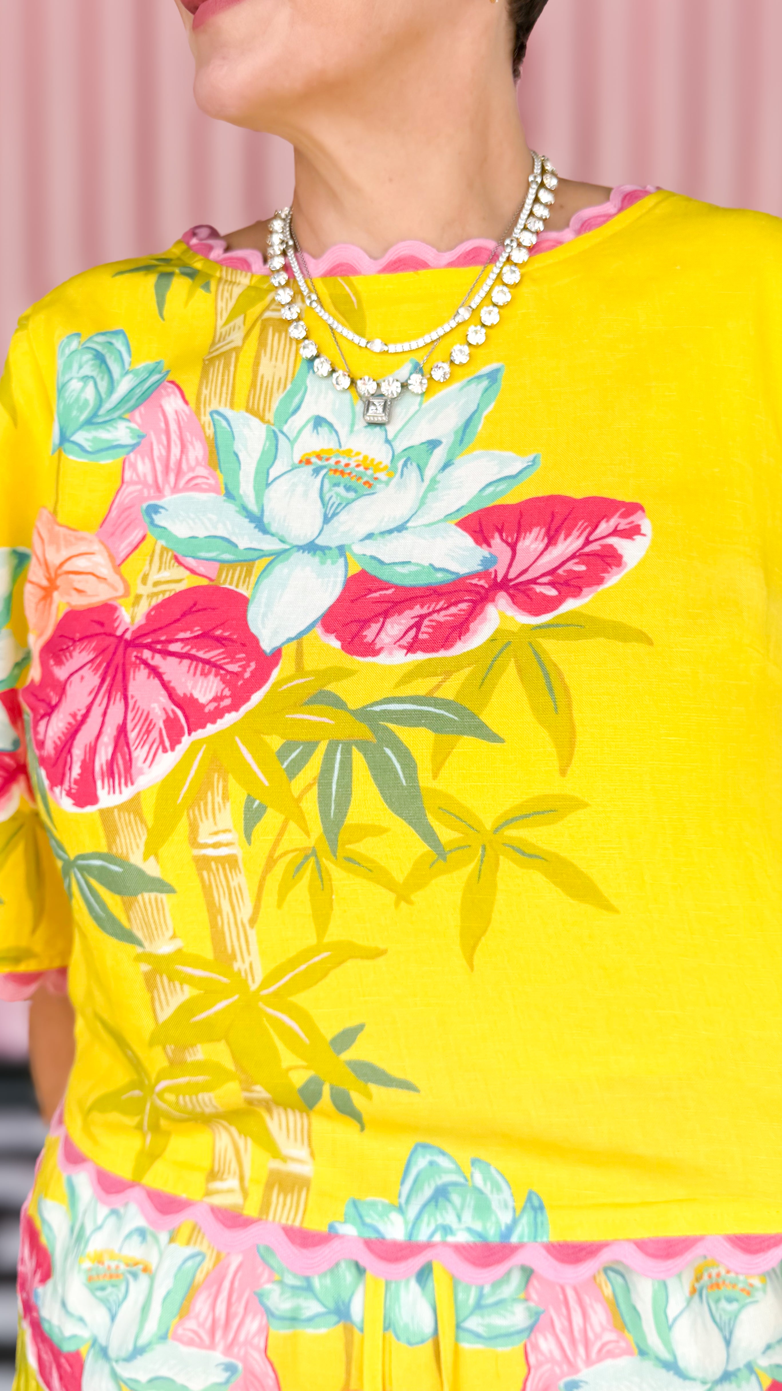 Paloma Top Tropical Bamboo