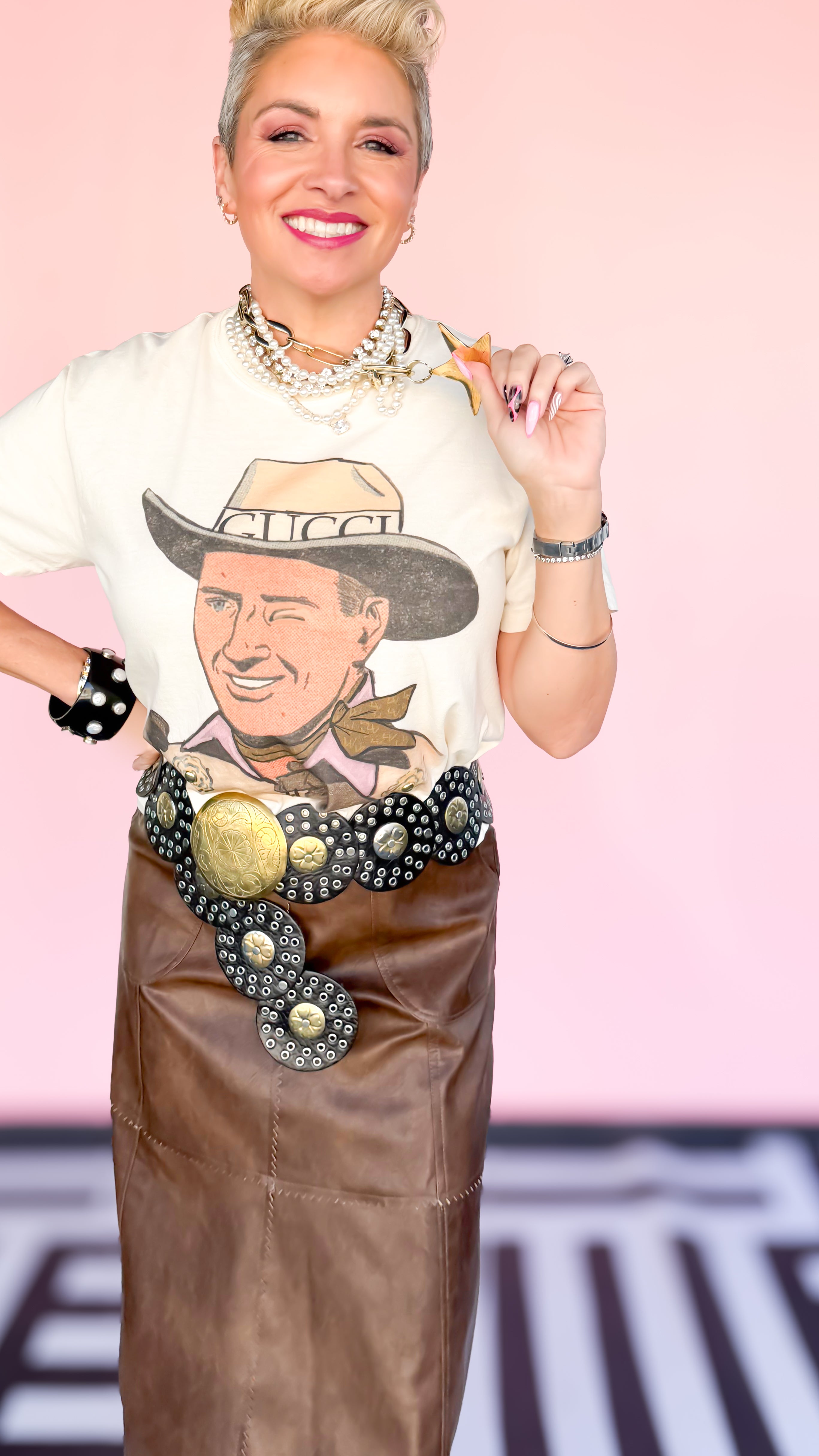 GINA Designer Cowboy Tee - The BLVD