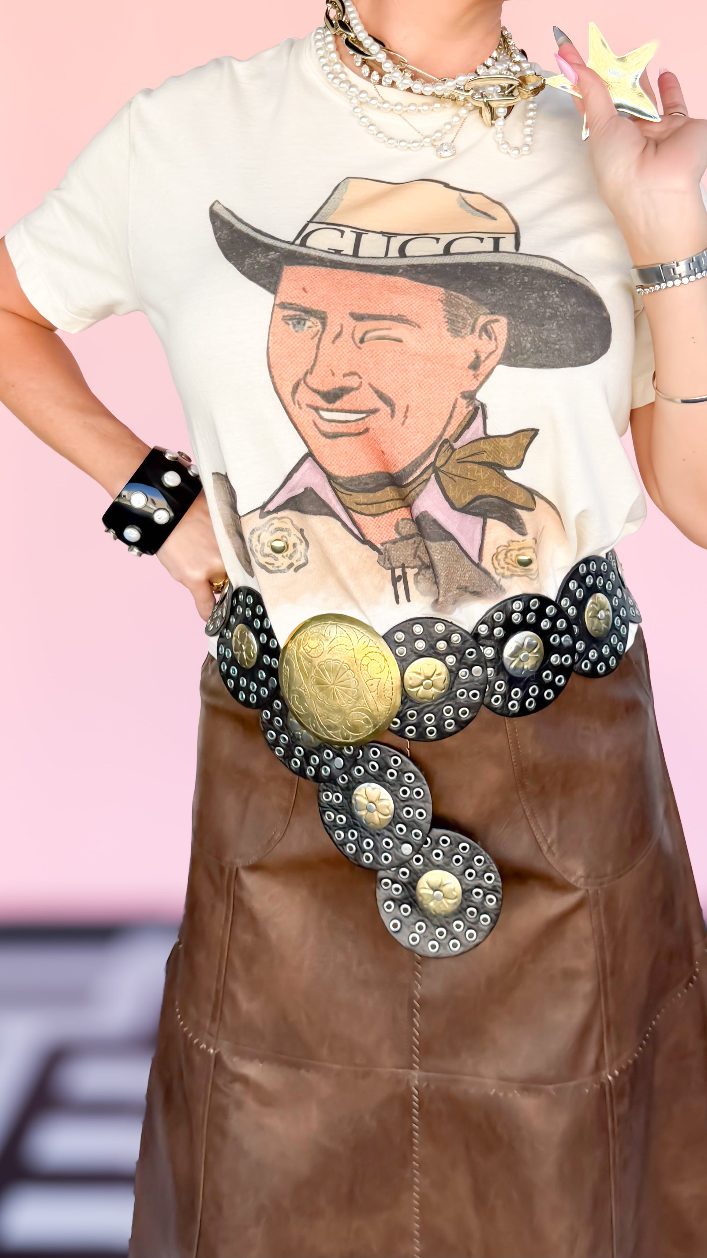GINA Designer Cowboy Tee - The BLVD