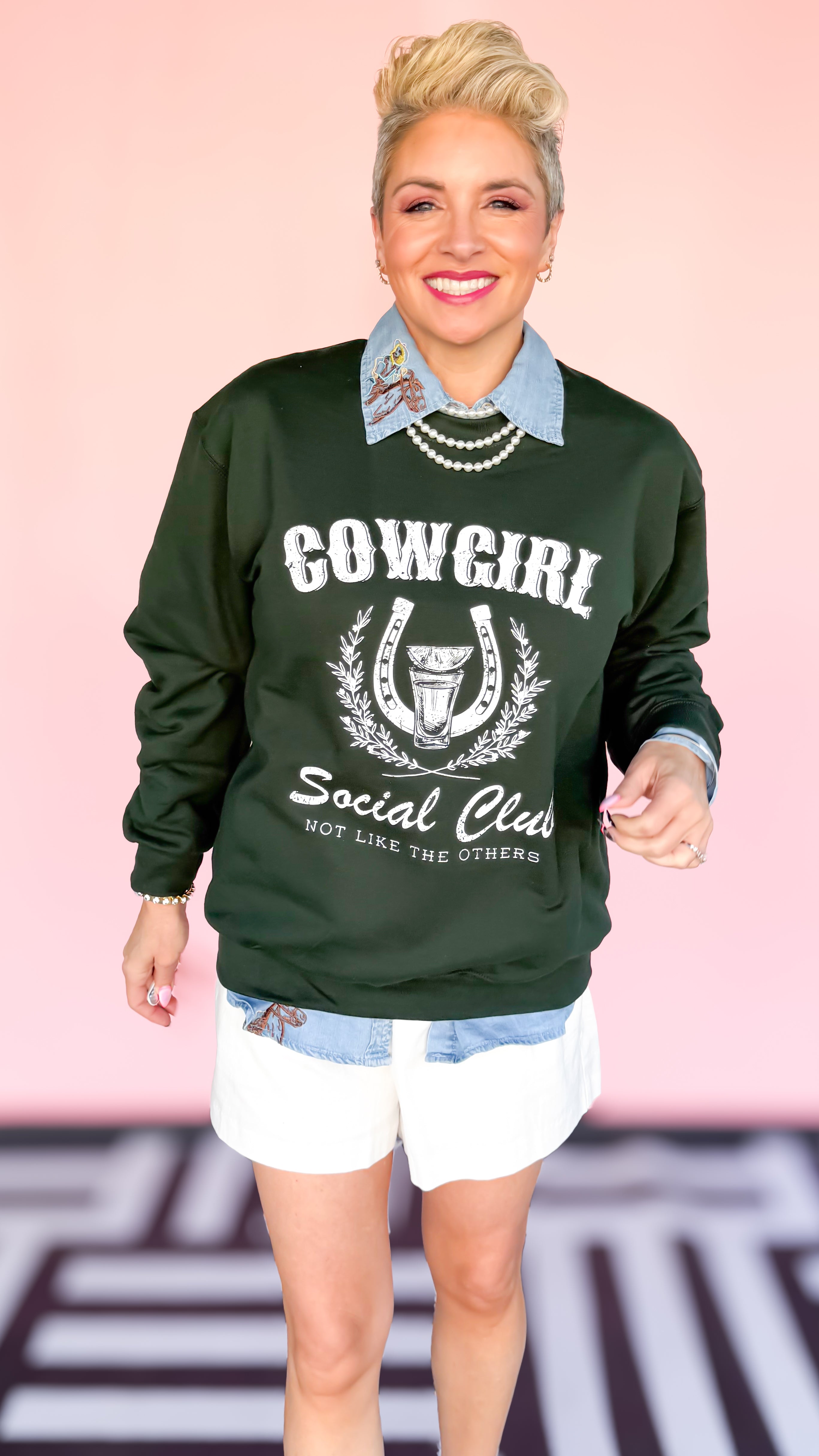 COWGIRL SOCIAL CLUB CREWNECK - The BLVD